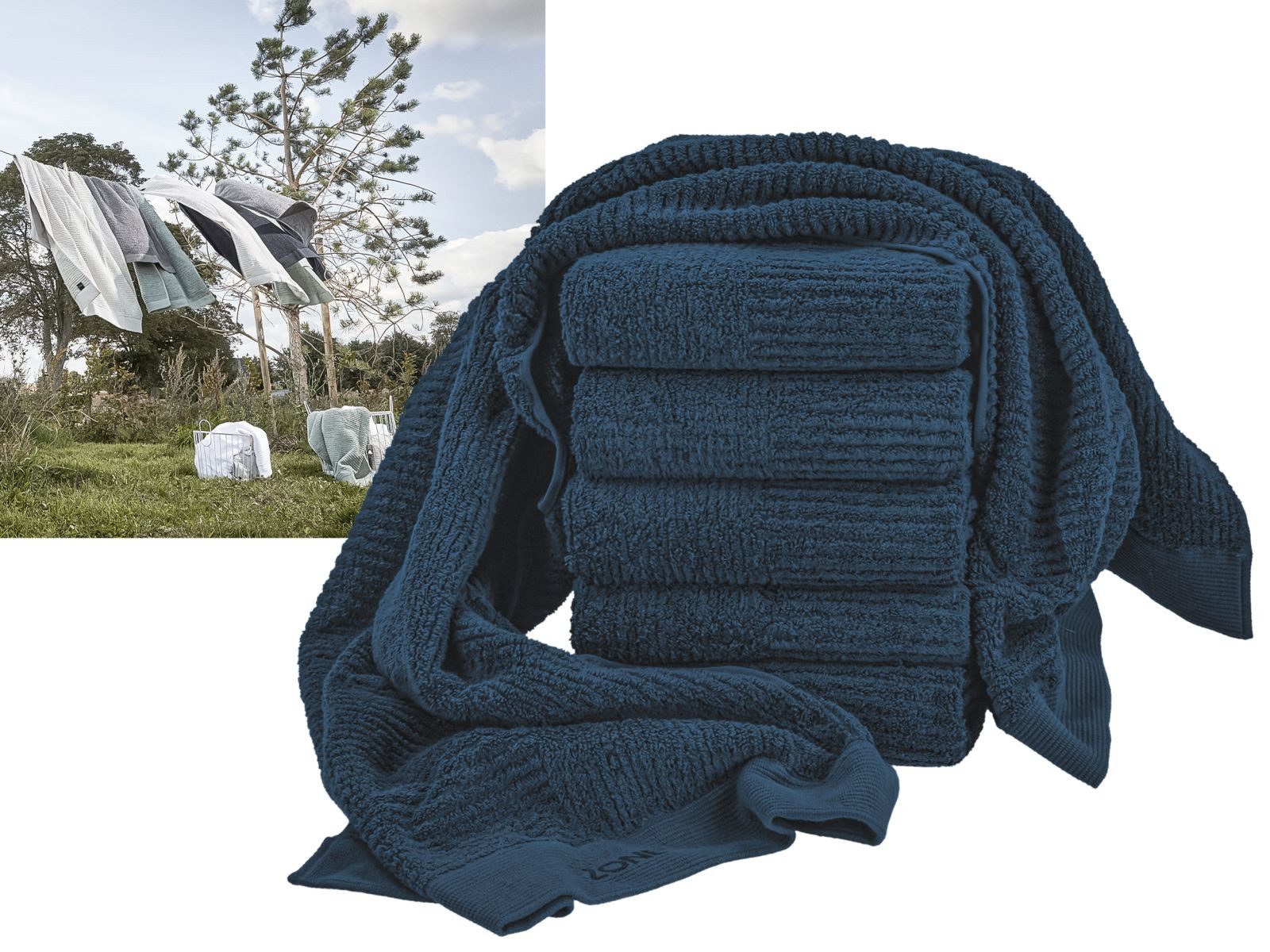Zone Denmark Badetuch Classic, Baumwollstoff (kein günstig online kaufen