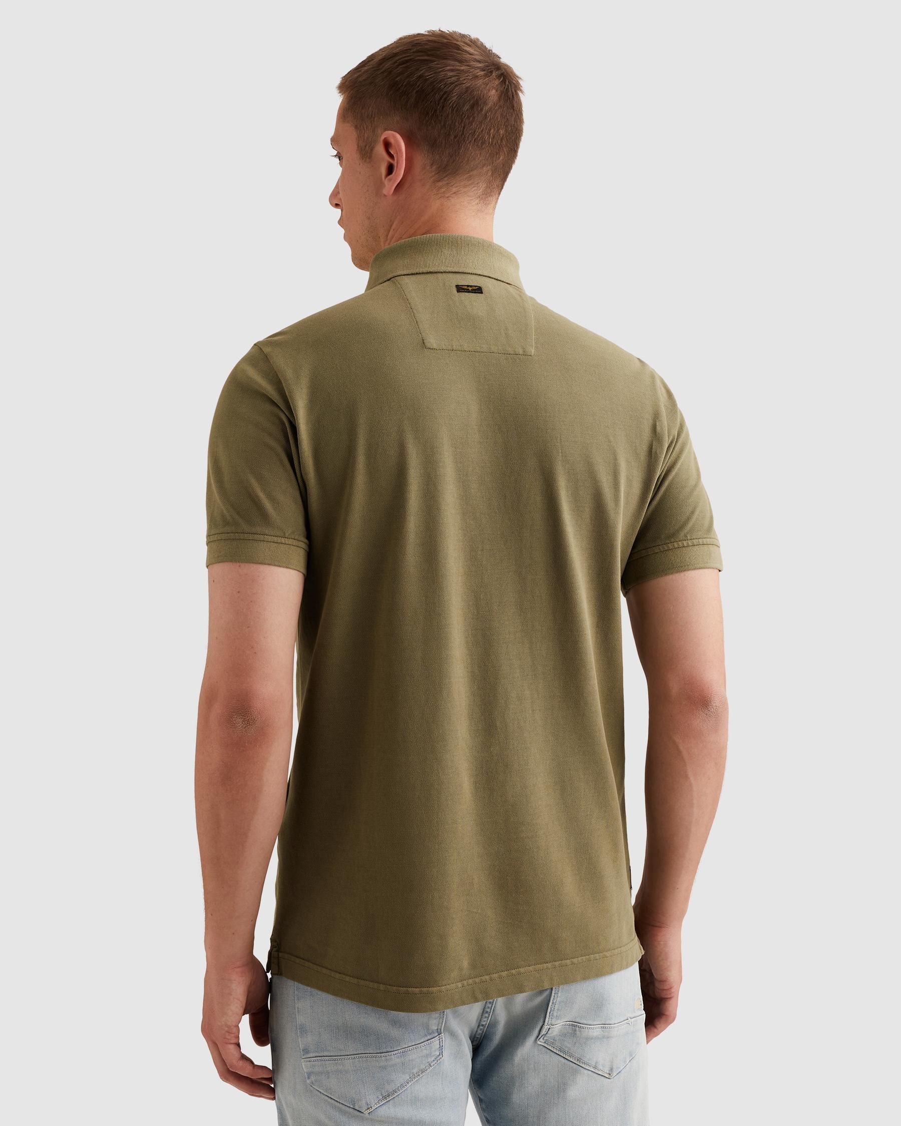 PME LEGEND Poloshirt Short sleeve polo pique garment dyed Piqué aus trageangenehmer Baumwolle