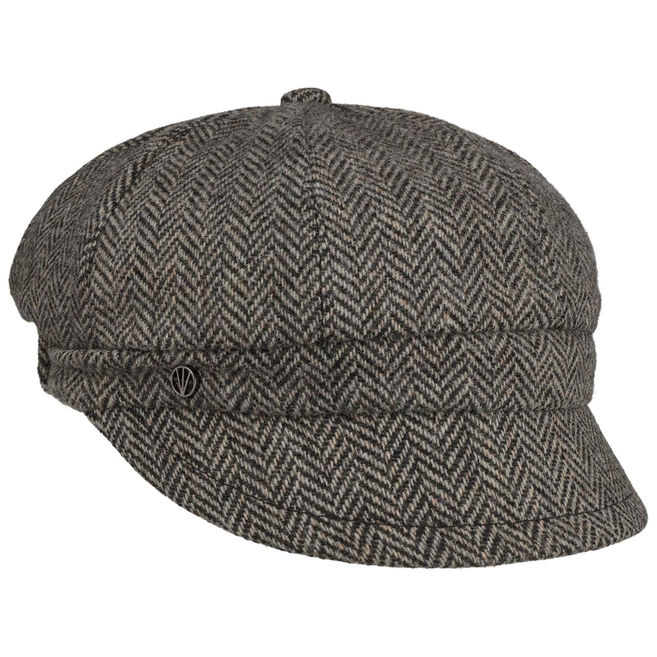 Loevenich Ballonmütze (1-St) Newsboy Cap mit Schirm