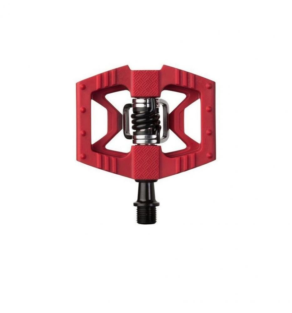 crankbrothers Klickpedale Crankbrothers Double Shot 1 Hybrid-Pedal red-black
