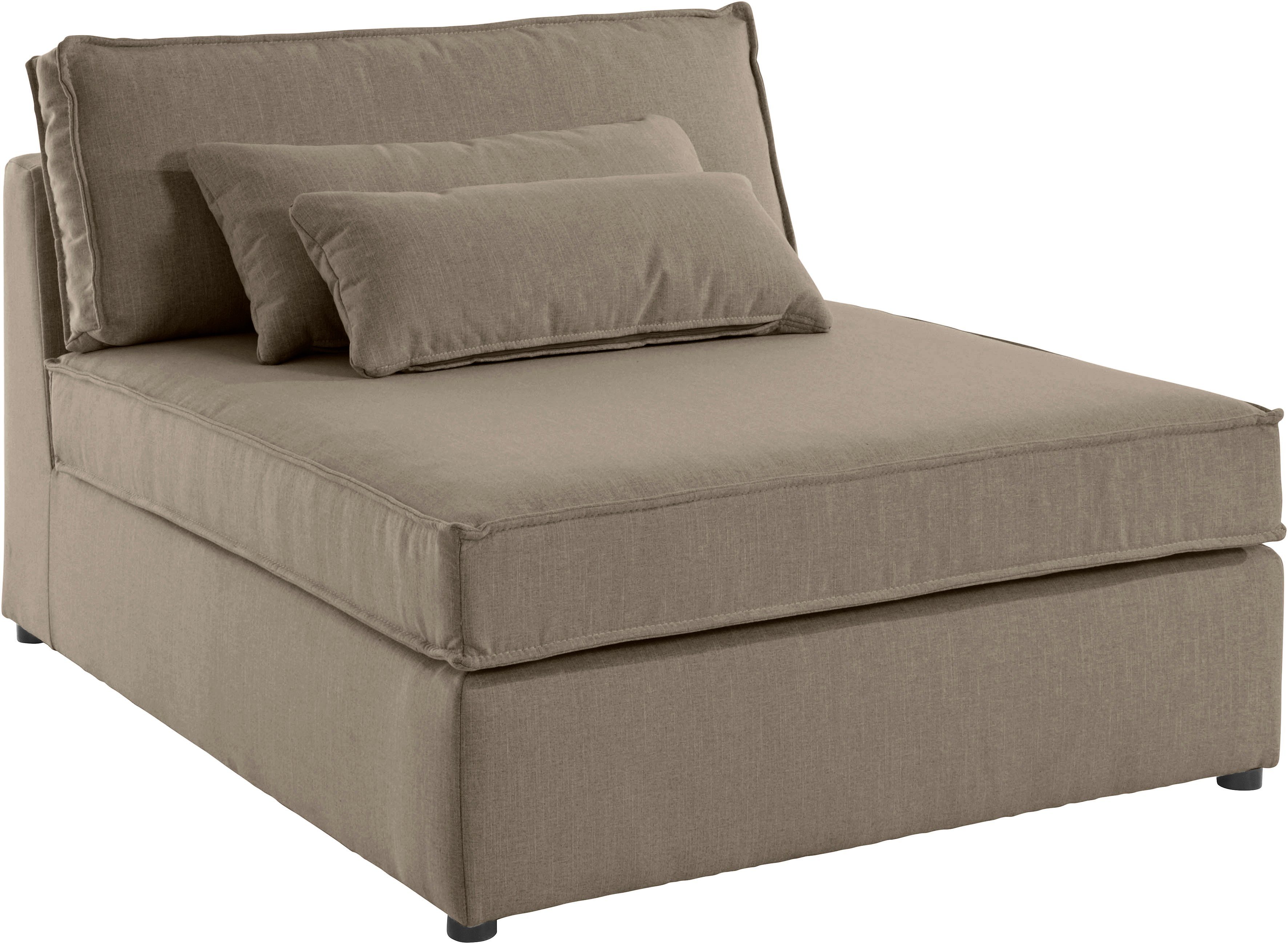 RAUM.ID Sofa-Mittelelement Enid, Teil eines Modulsofas, fester Sitzkomfort, auch in Breitcord