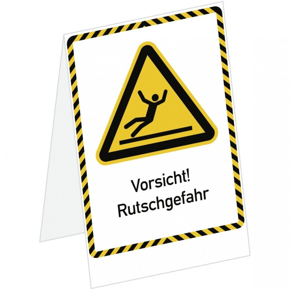 Hinweisschild Aufsteller FACILIS "Vorsicht Rutschgefahr"