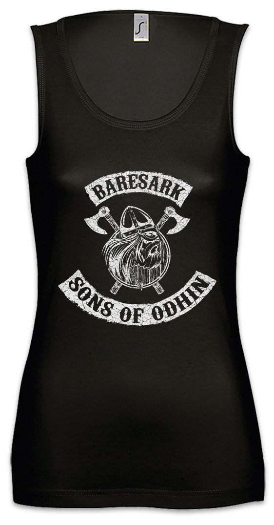 Tanktop Baresark III Ärmelloses Damen T-Shirt Wikinger Vikings Berserker Thor