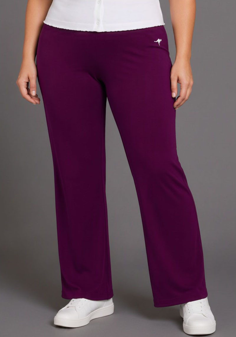 KangaROOS Jazzpants mit Logodruck, in elastischer Jersey-Qualität