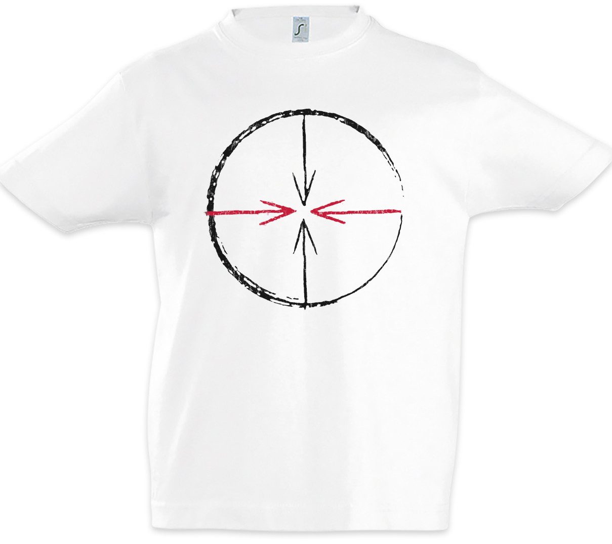 Print-Shirt Delfikru Symbol Kinder T-Shirt Fun The Commander Clan Clarke 100