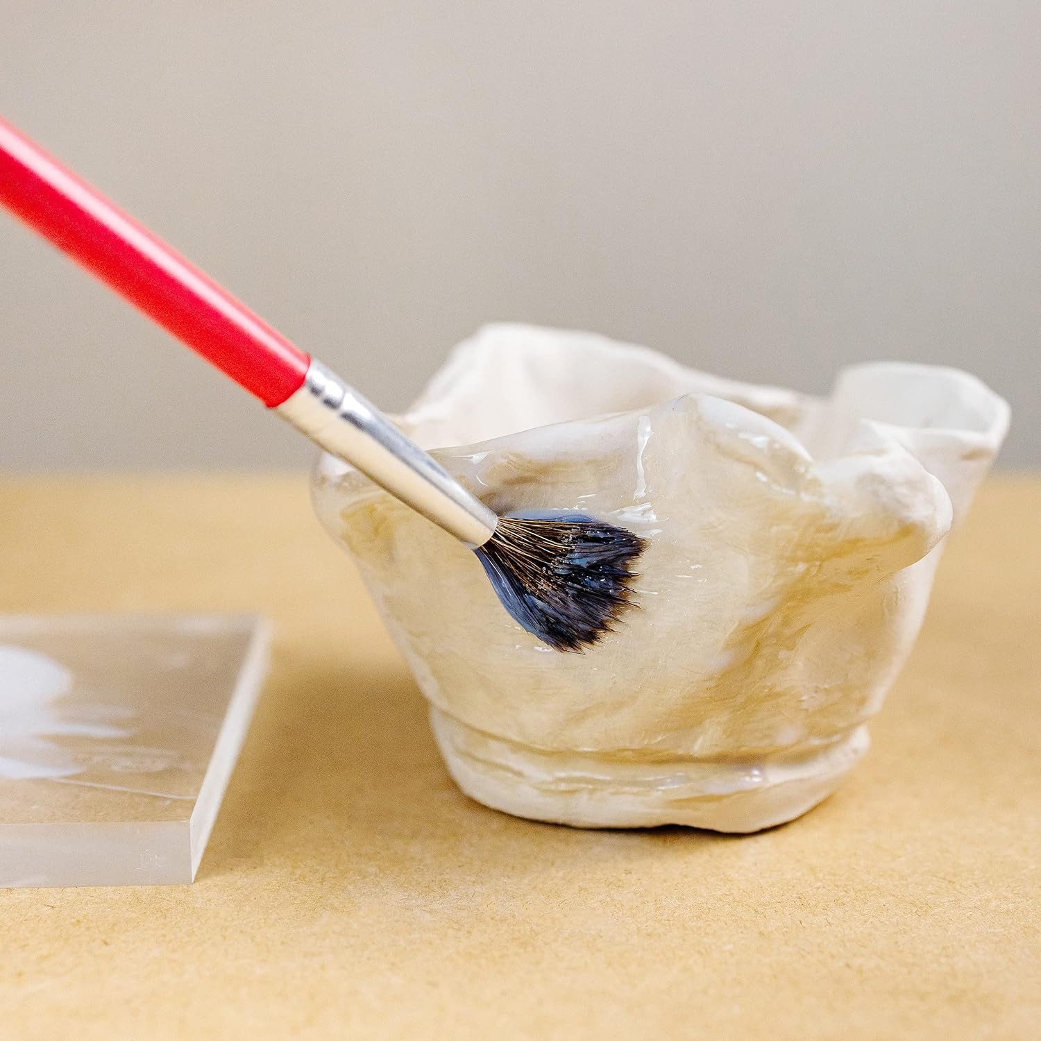 Creative Deco Klarlack Acryl Glanzlack / Mattlack Oberflächenfinish Farbloser Lack, auf Wasserbasis