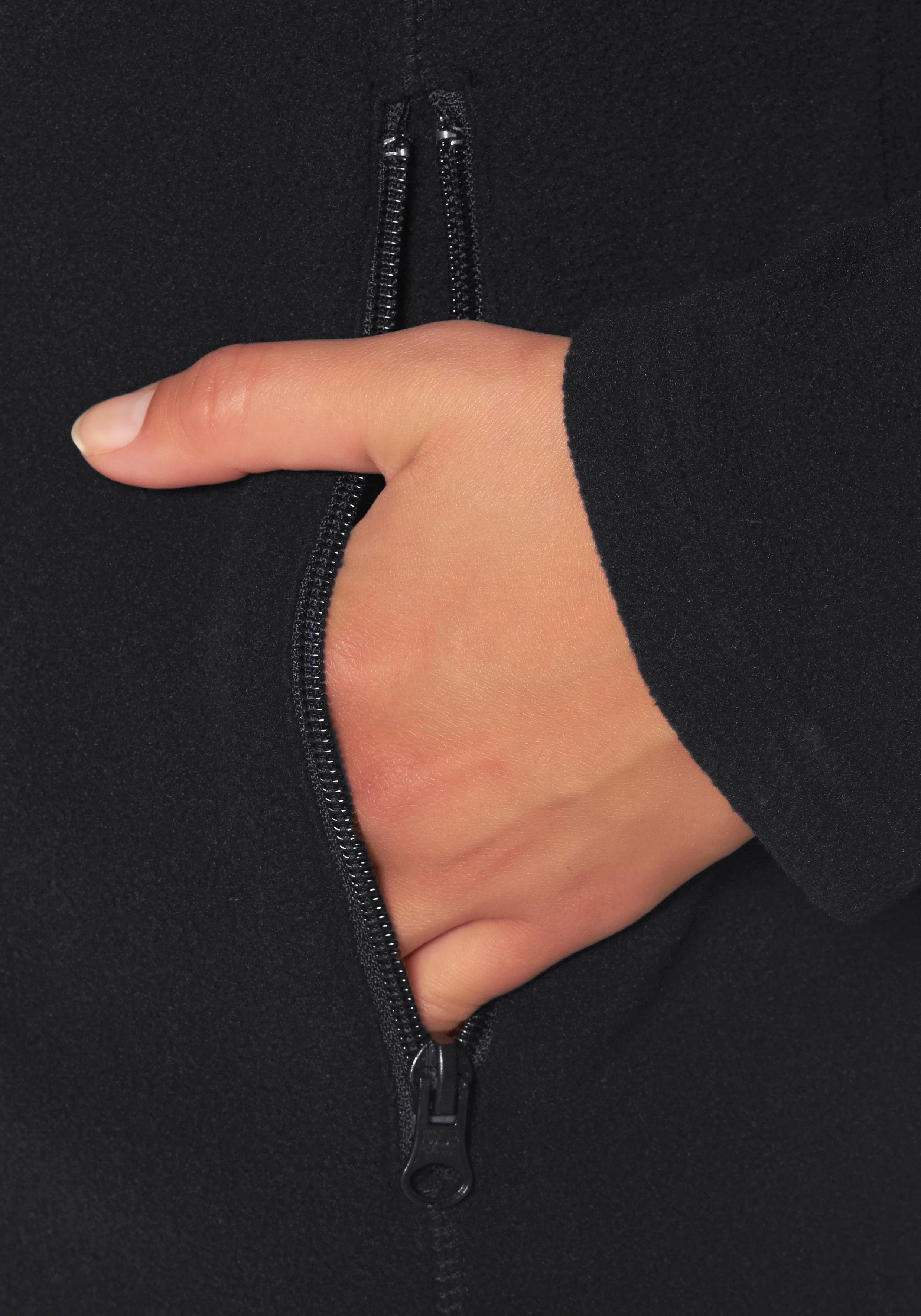 Eastwind Fleecejacke für kalte Tage, aus 100% Polyester, sportlicher Stil