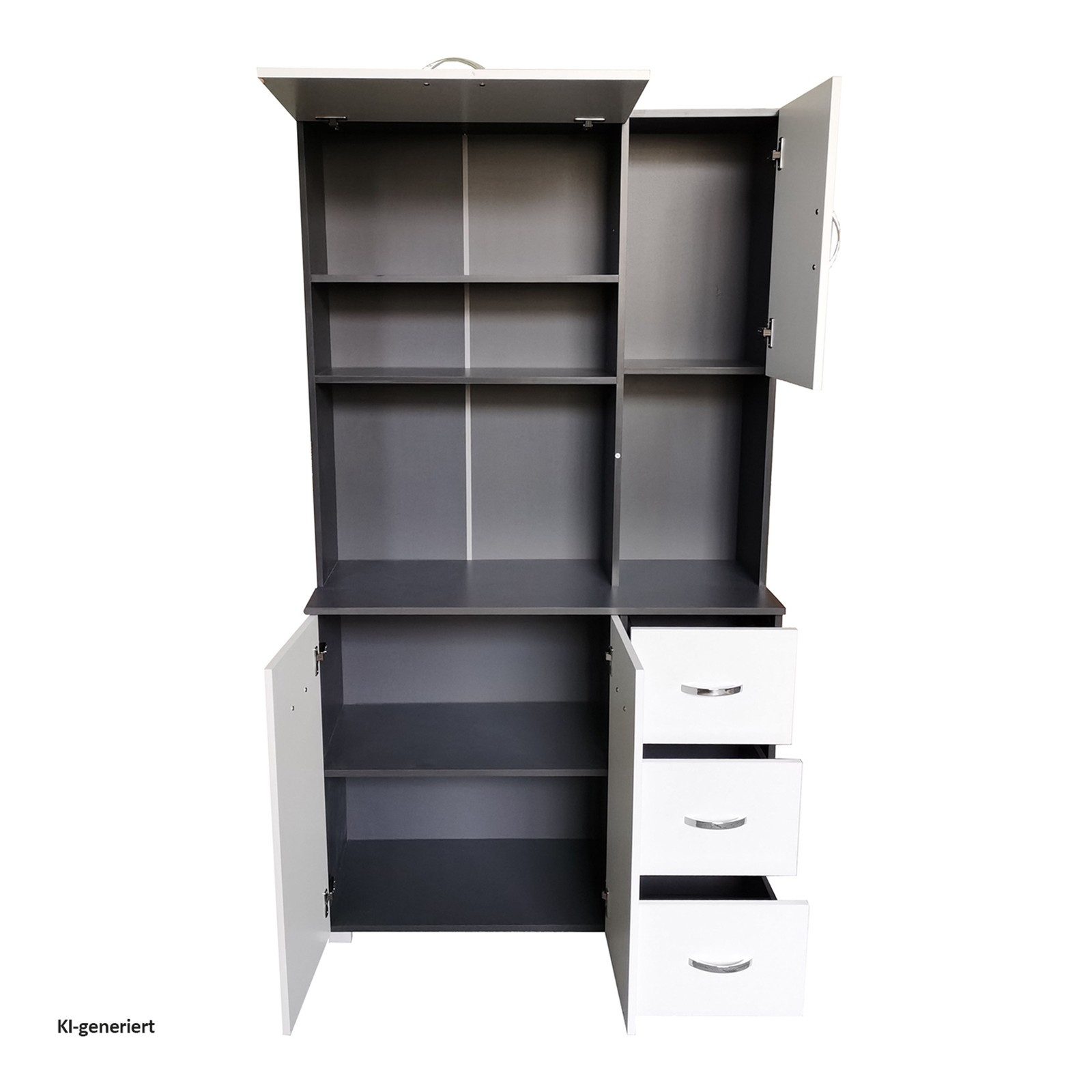 HTI-Line Hochschrank Küchenschrank Blanca (Stück, 1-St., 1x Schrank Blanca, ohne Dekoration) Küchenbuffet