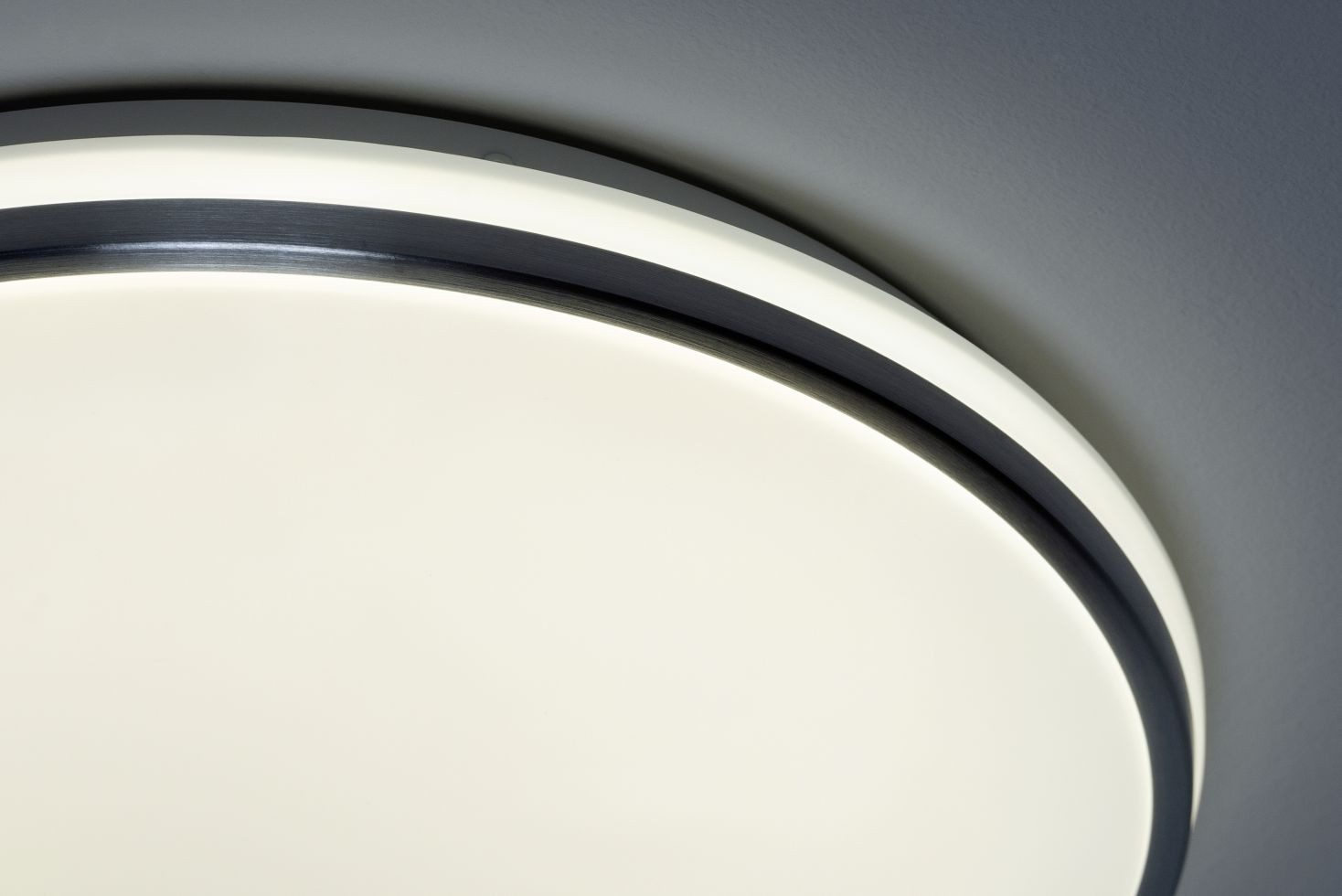 MegaLight Deckenleuchte MegaLight LED Deckenleuchte Shining Alu Frame weiß, günstig online kaufen