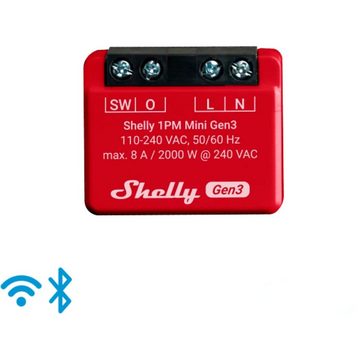 Shelly Plus 1 PM Mini Gen3 Sparpack Smart-Home-Zubehör