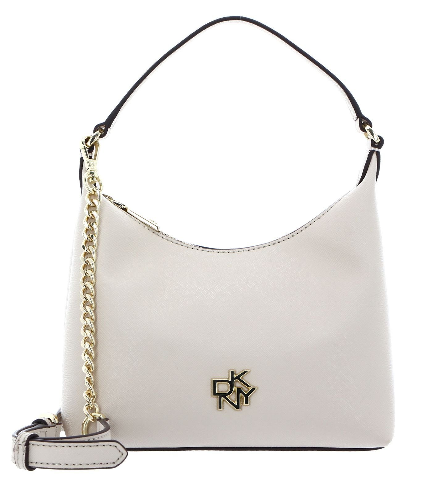 DKNY Umhängetasche Carol Saffiano Eggshell