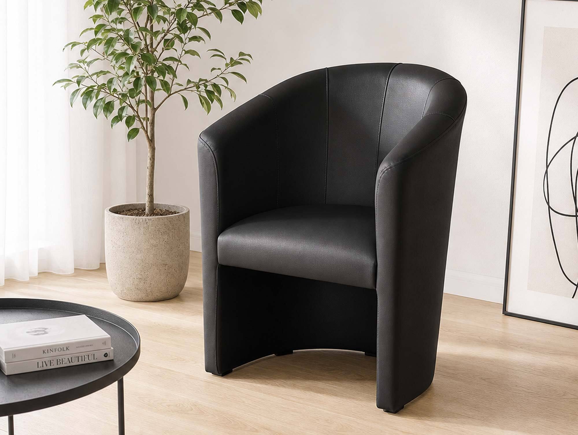 Moebel-Eins Sessel ABIZA Cocktailsessel, Material Kunstleder, ABIZA Cocktailsessel, Material Kunstleder