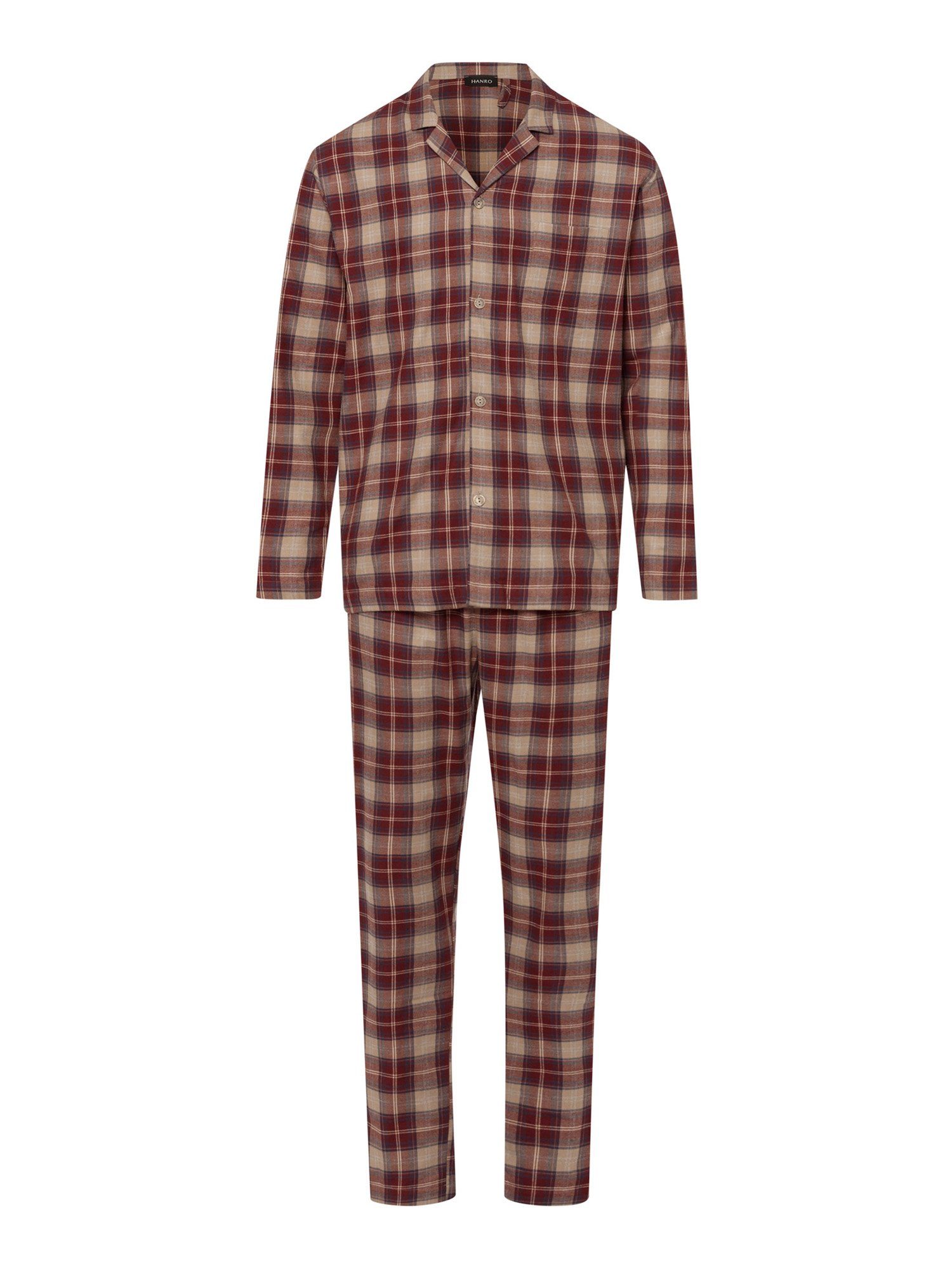 Hanro Pyjama Cozy Comfort homey check