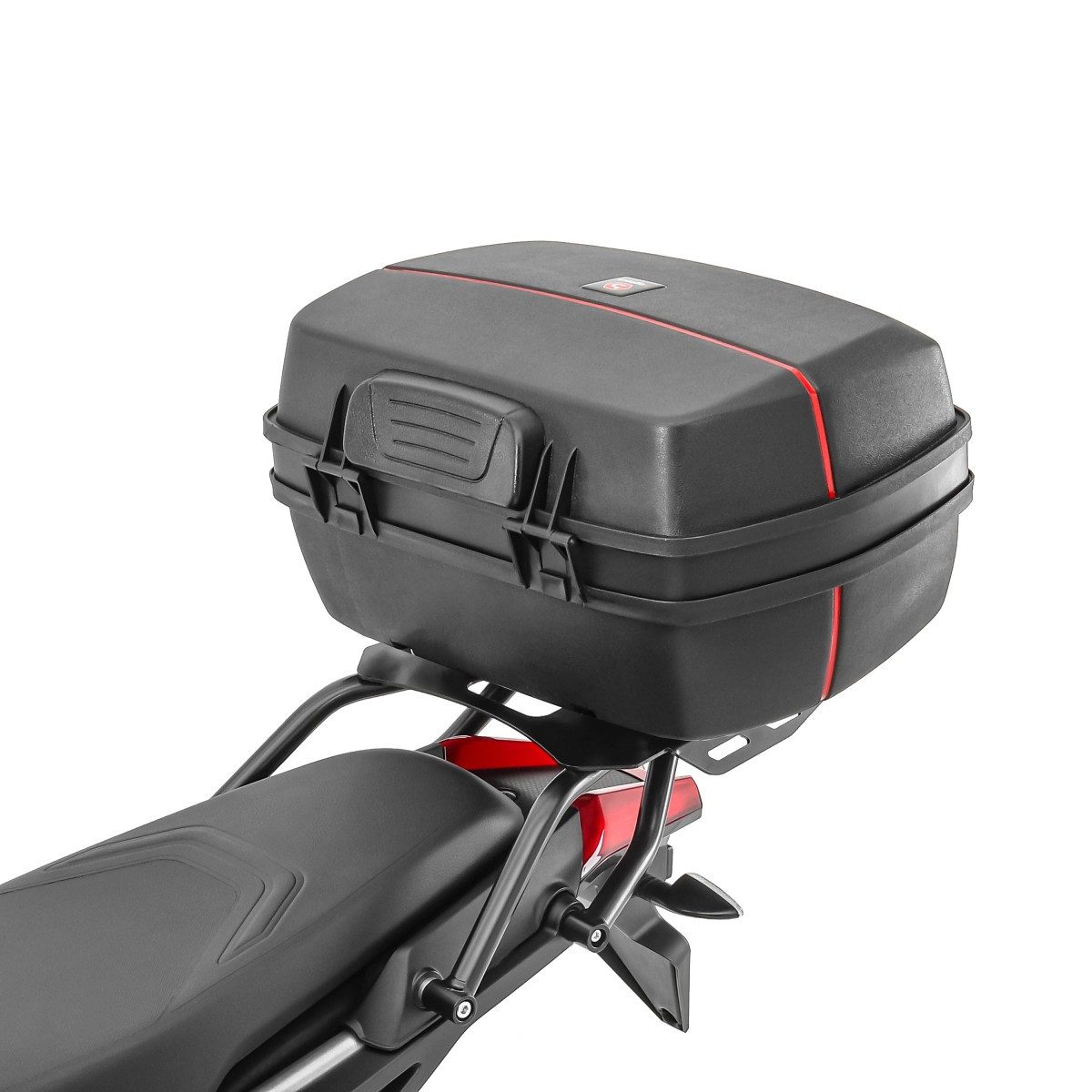 Bagtecs Topcase Set Topcase + Träger für Aprilia Tuareg 660 22-26 # TB8 45L