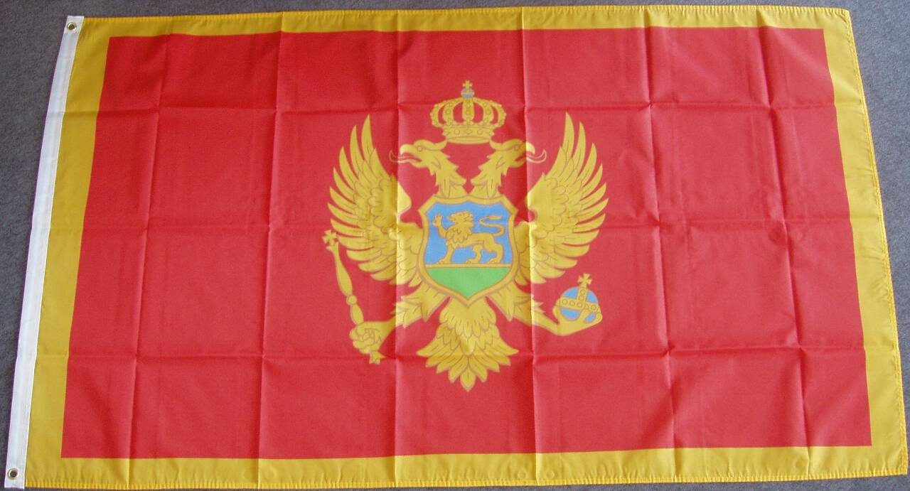 80 Flagge Montenegro g/m² flaggenmeer