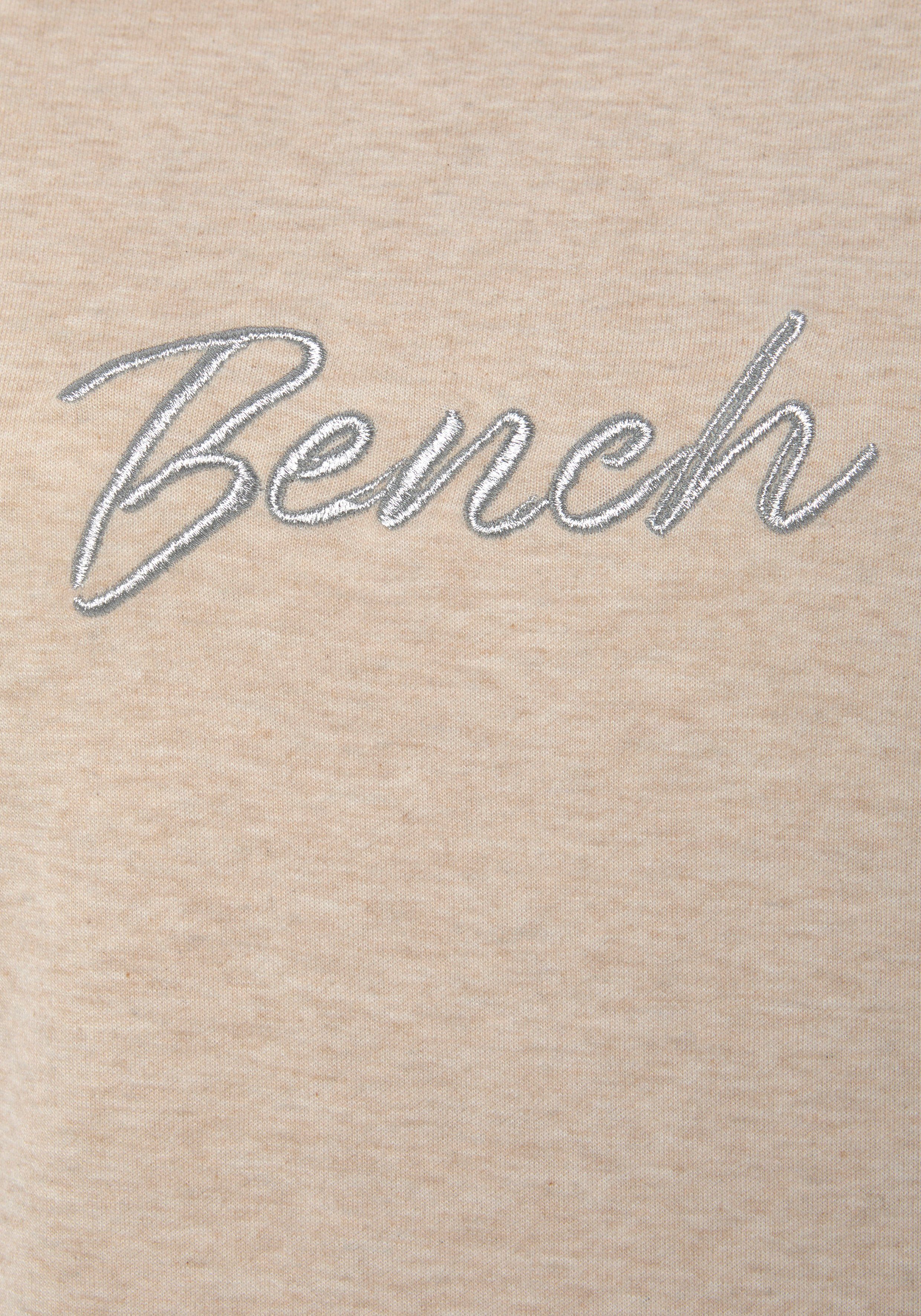 Bench. Loungewear Kapuzensweatshirt mit glänzender Logostickerei, Loungewear, Loungeanzug