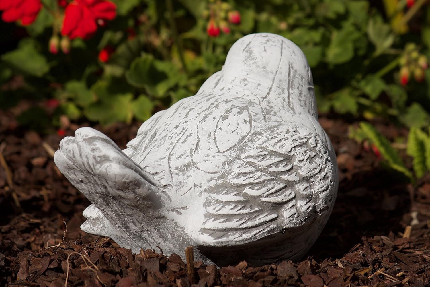 Stone and Style Gartenfigur Frostfeste Steinfigur Vogel Bert – Bild 4 von 5