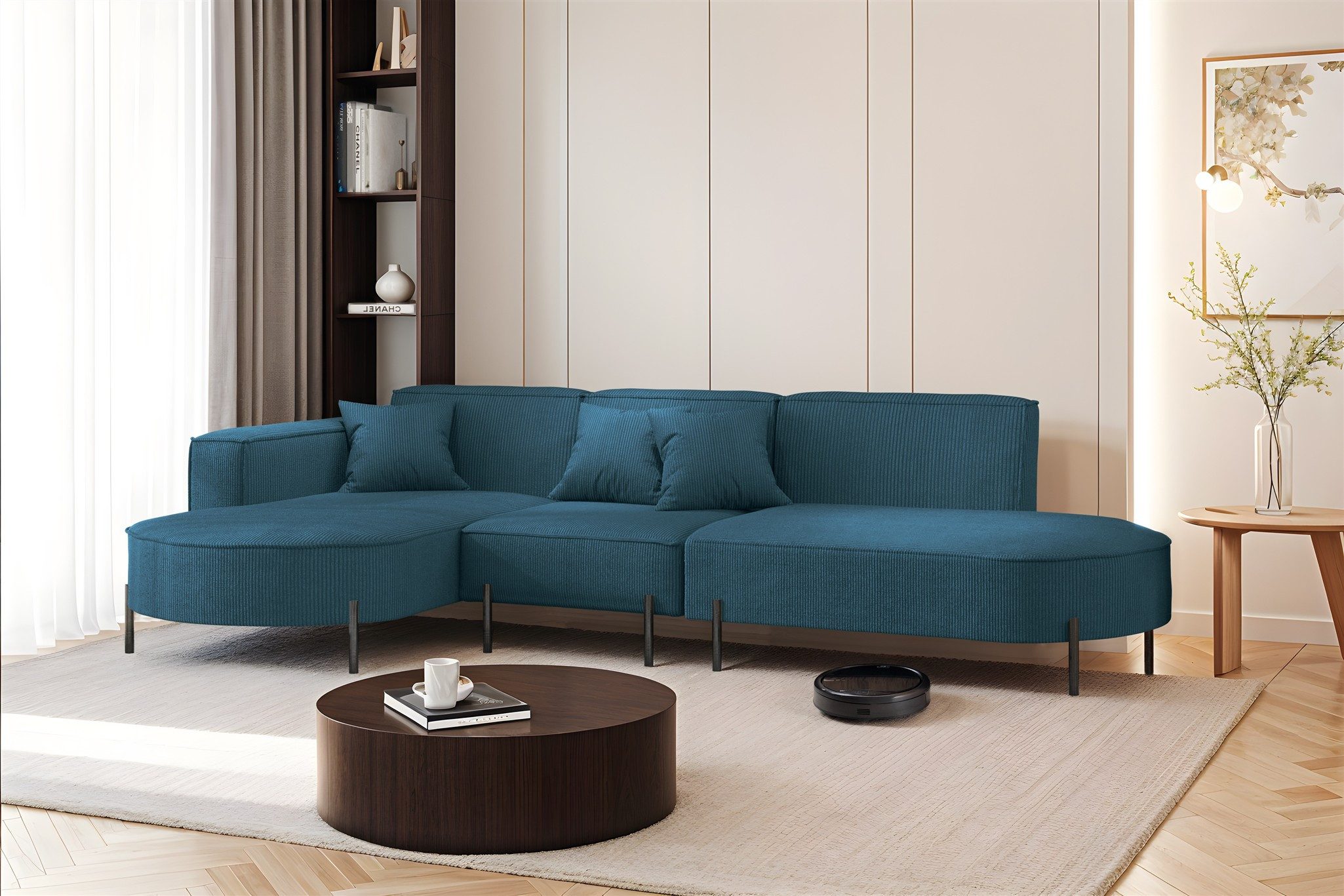 Fun Möbel Ecksofa Sofa VALENCIA mit günstig online kaufen