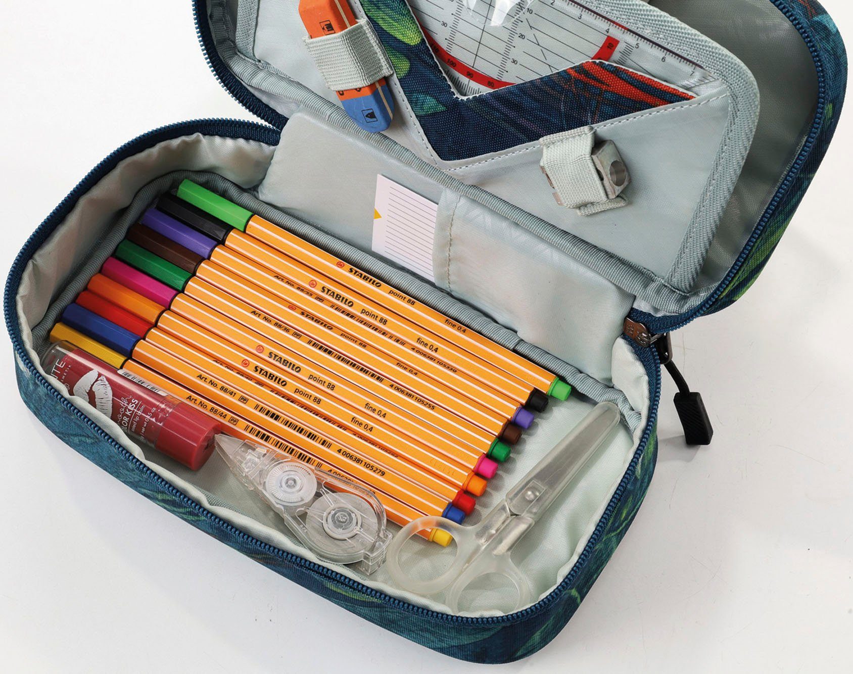 Pencil NITRO Federtasche Tropical Case XL,