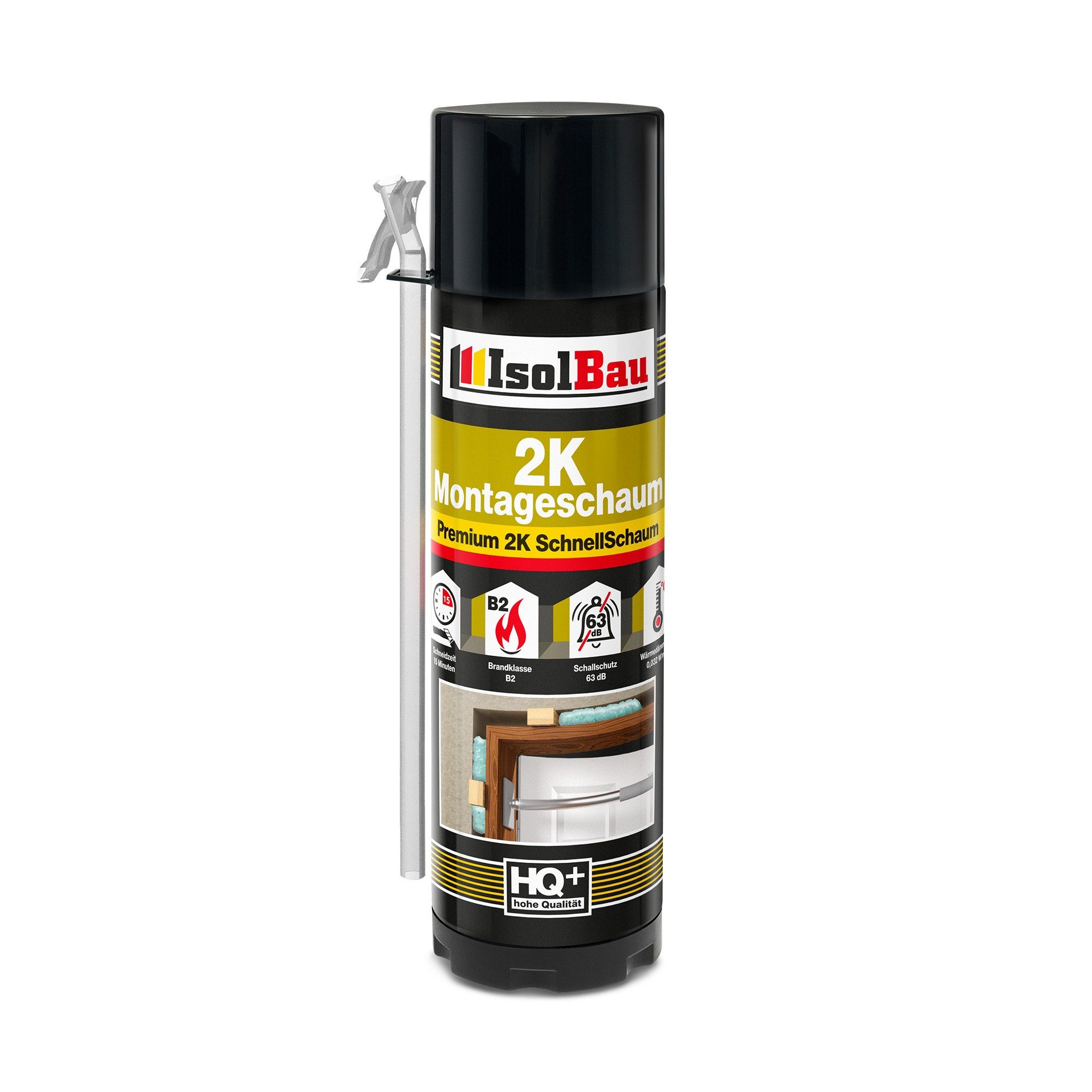 None Fenster 2K Montageschaum 1 x 400ml Zargenschaum PU-Schnellschaum für T günstig online kaufen