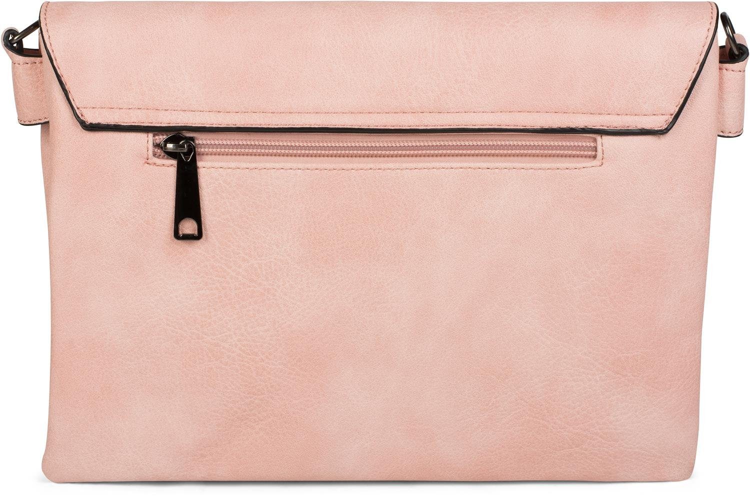 styleBREAKER Clutch Clutch mit Spitz Nieten (1-tlg)