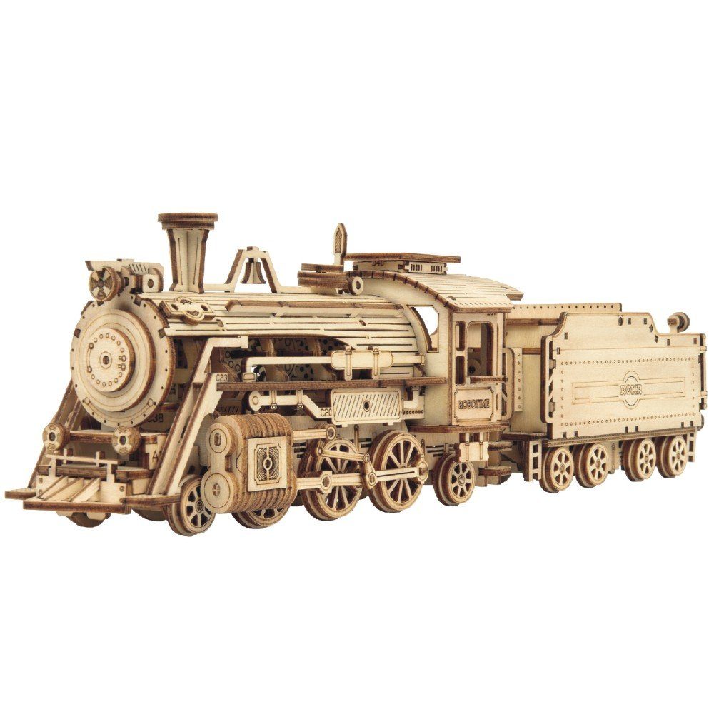 Prime 308 Puzzleteile ROKR Express, 3D-Puzzle Steam