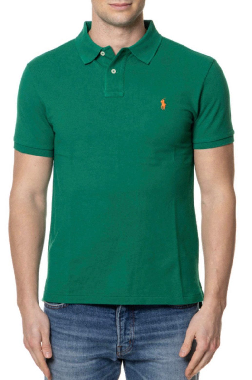 Polo Ralph Lauren Poloshirt Herren Hemd Baumwoll-Piqué Classic Comfort Fit Größere Passform Sofortige Authentifizierung über das Ralph Lauren-System möglich
