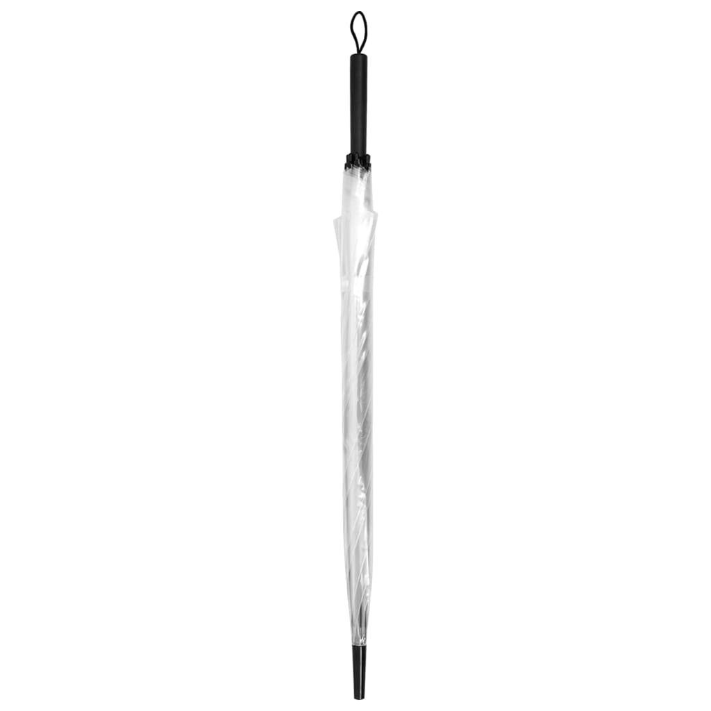vidaXL Stockregenschirm Regenschirm Transparent 107 cm – Bild 3 von 5