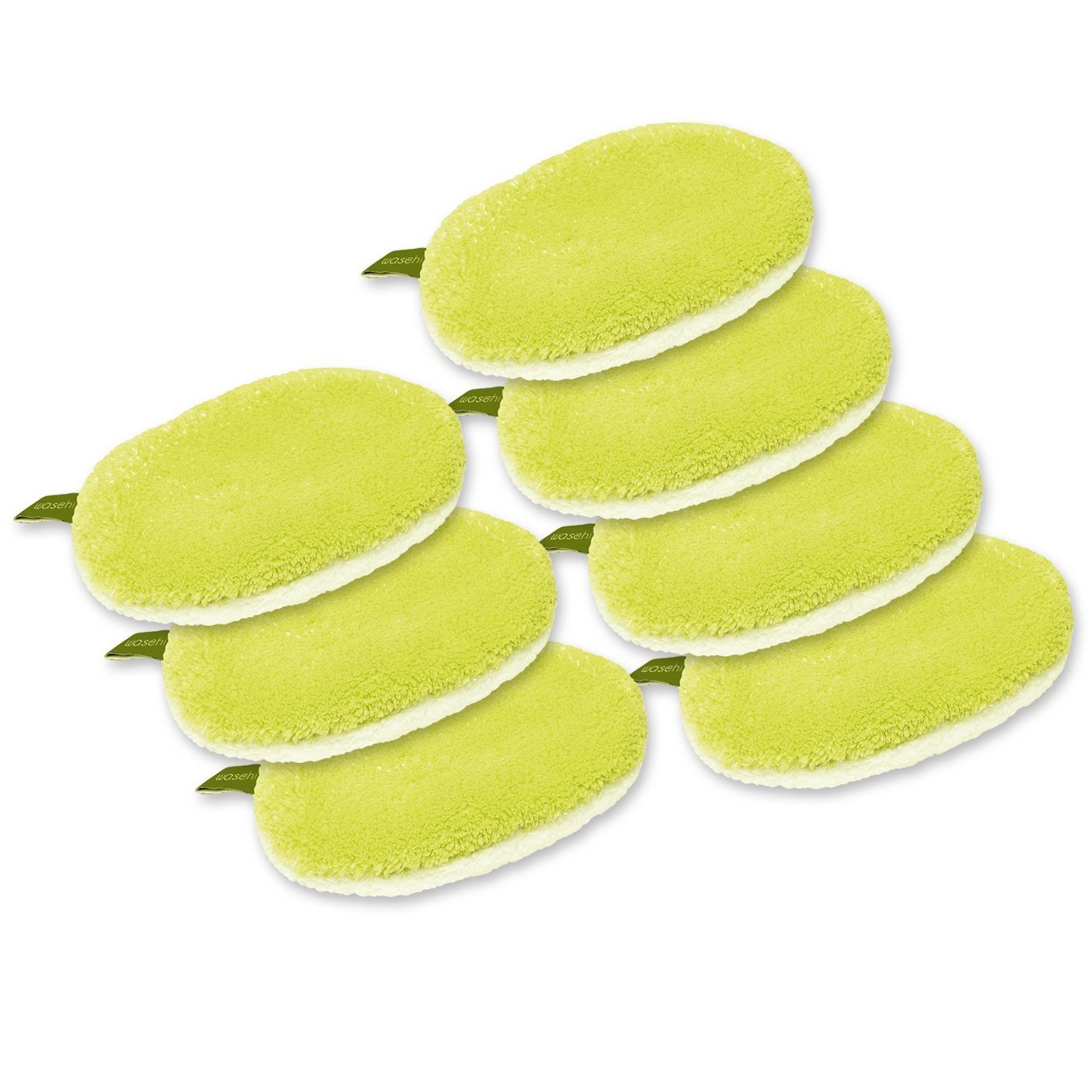waschies Gesichtsreinigungsschwamm, 7er Set, 7 tlg., Abschmink-Pads Sommer Edition Make Up Entferner waschbar Reinigung Waschies Waschpads Abschmink Tuch