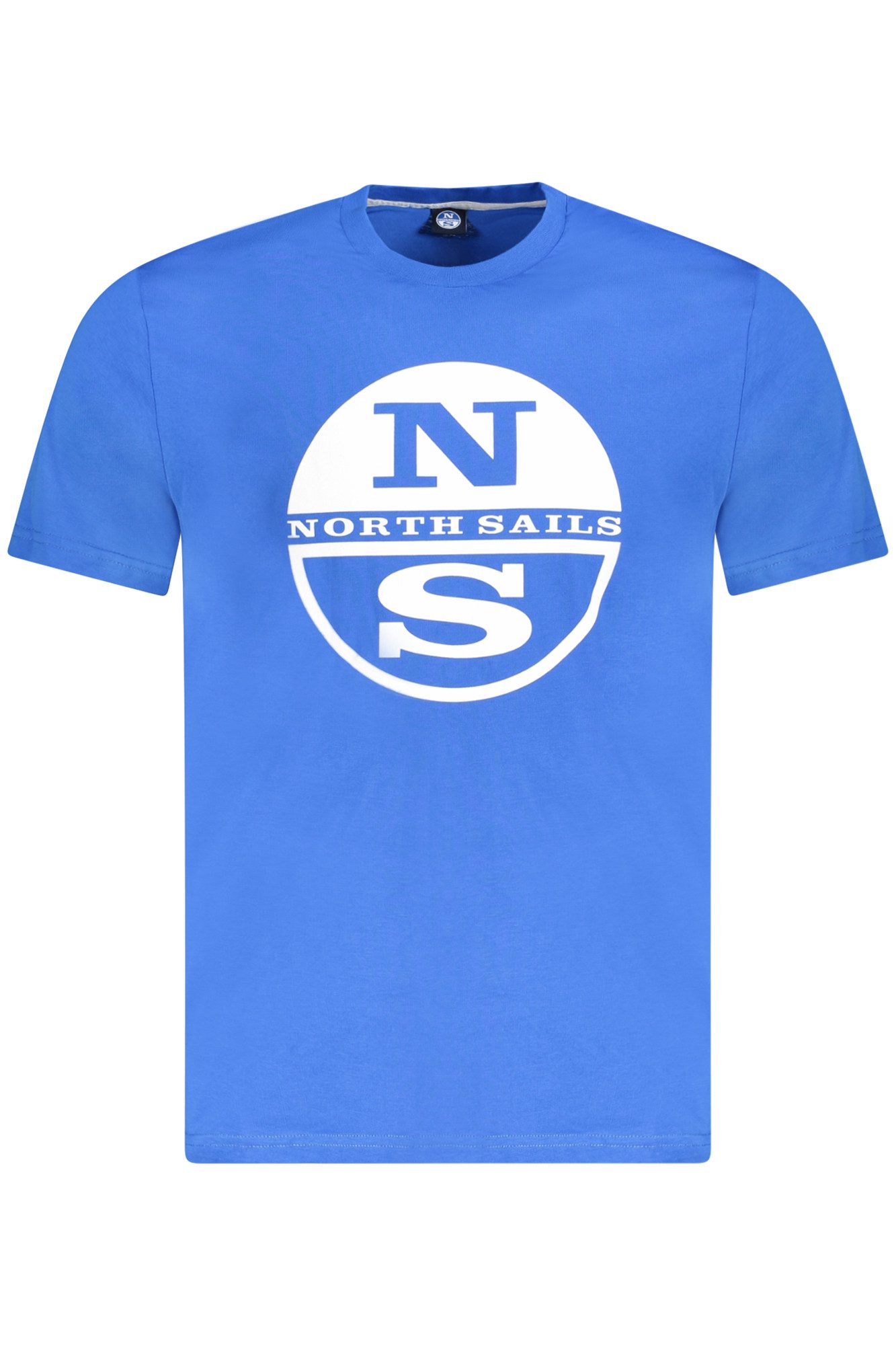 North Sails T-Shirt Blaues Kurzarm-Herren-T-Shirt mit Rundhals und günstig online kaufen
