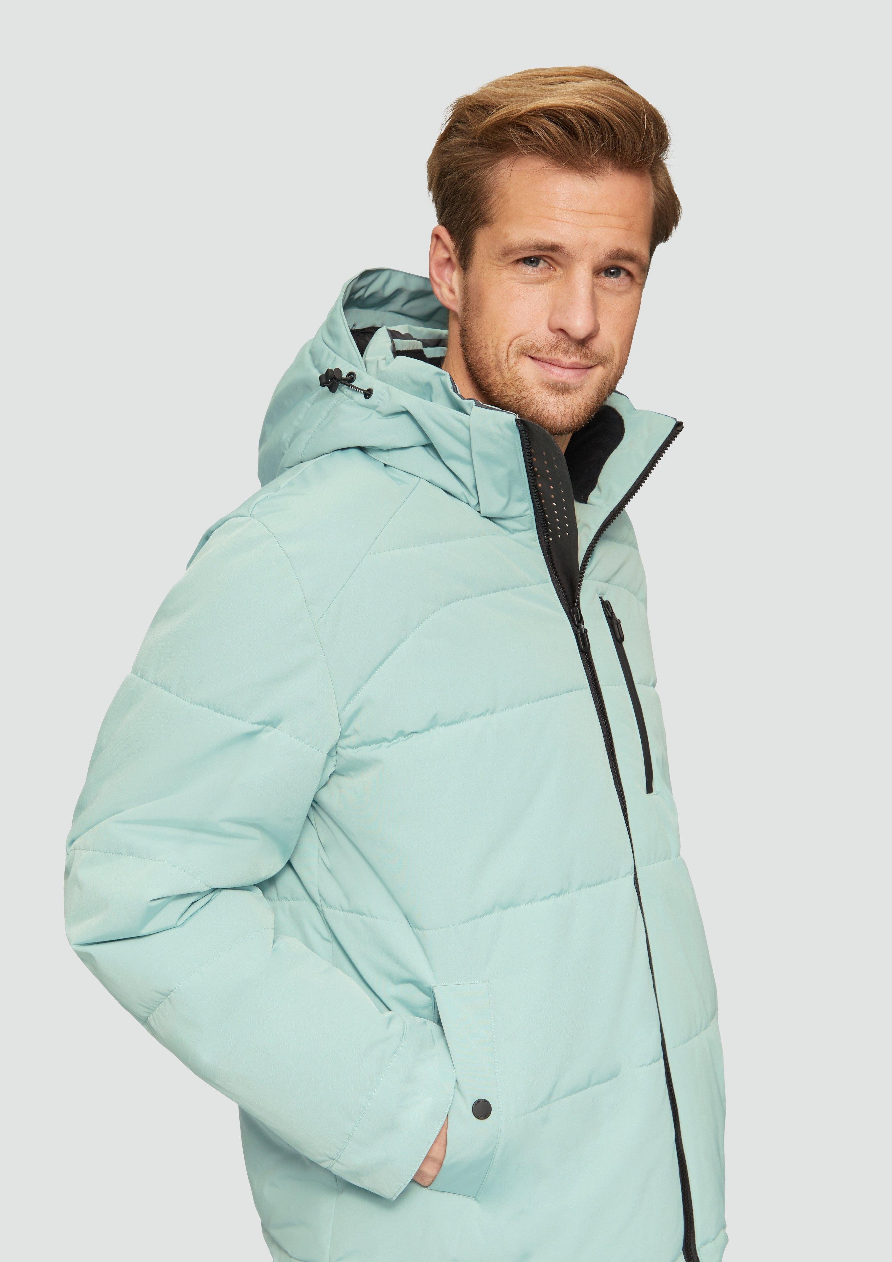 s.Oliver Allwetterjacke Wasserabweisende Steppjacke mit abnehmbarer günstig online kaufen
