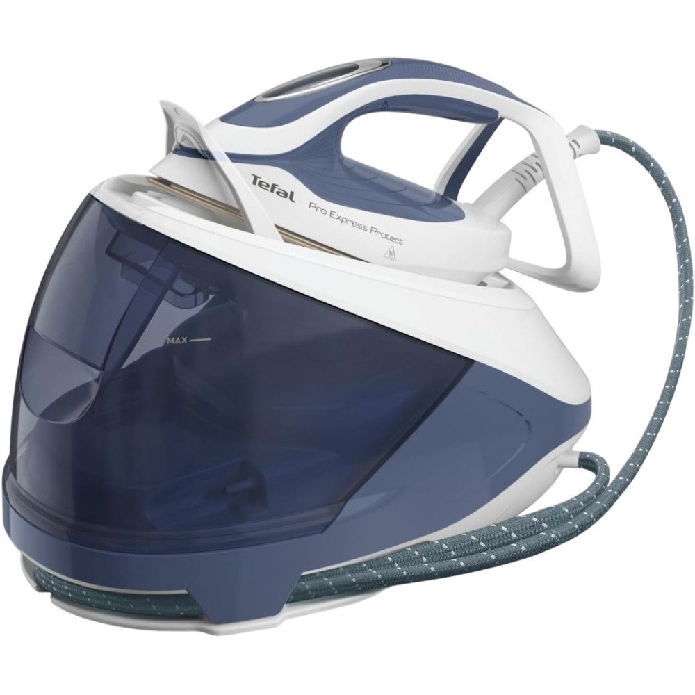 Tefal Dampfbügelstation GV9225 Pro Express Protect - Dampfbügelstation - weiß/blau