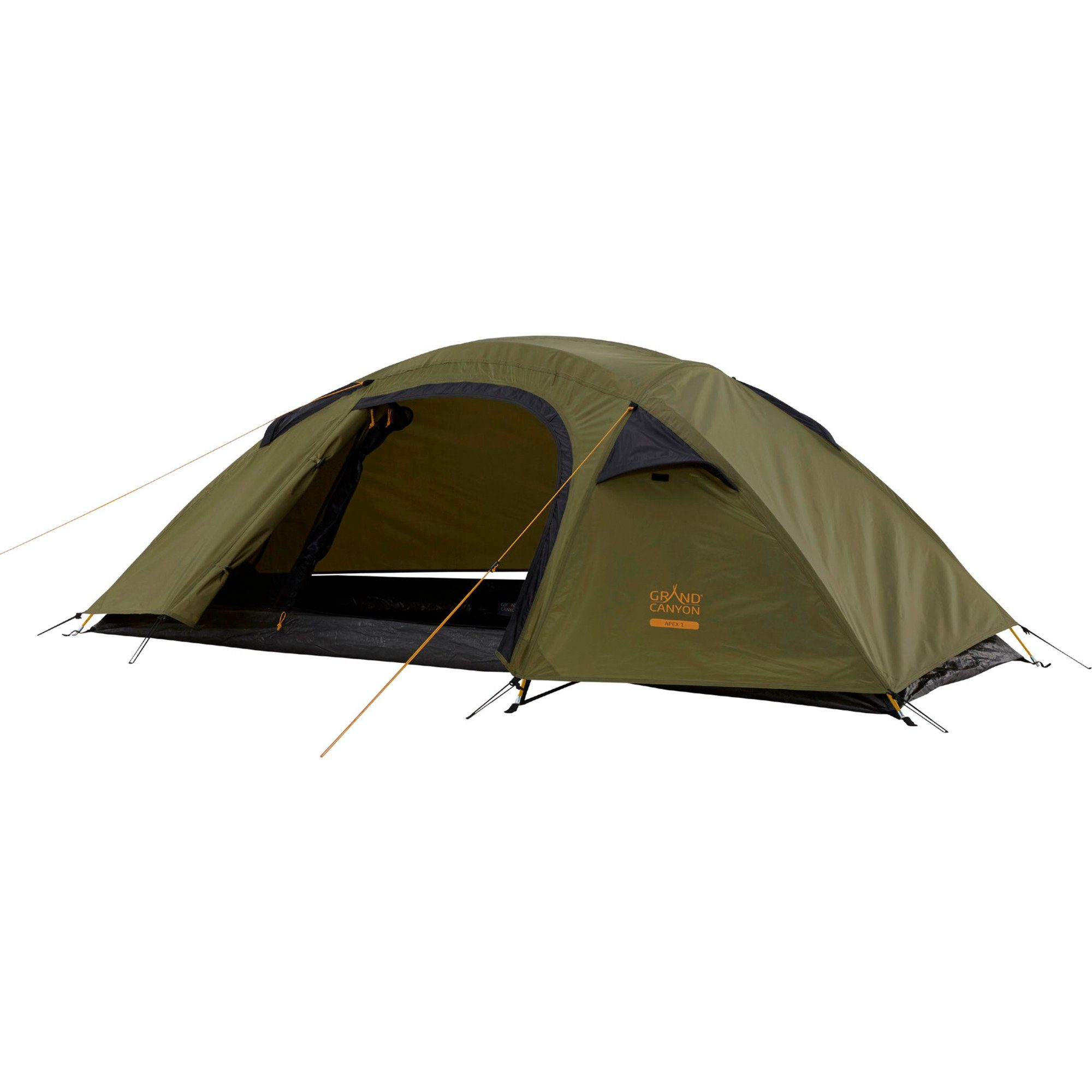 GRAND CANYON Kuppelzelt Grand Canyon Kuppelzelt APEX 1 Alu, Capulet Olive, Personen: 2