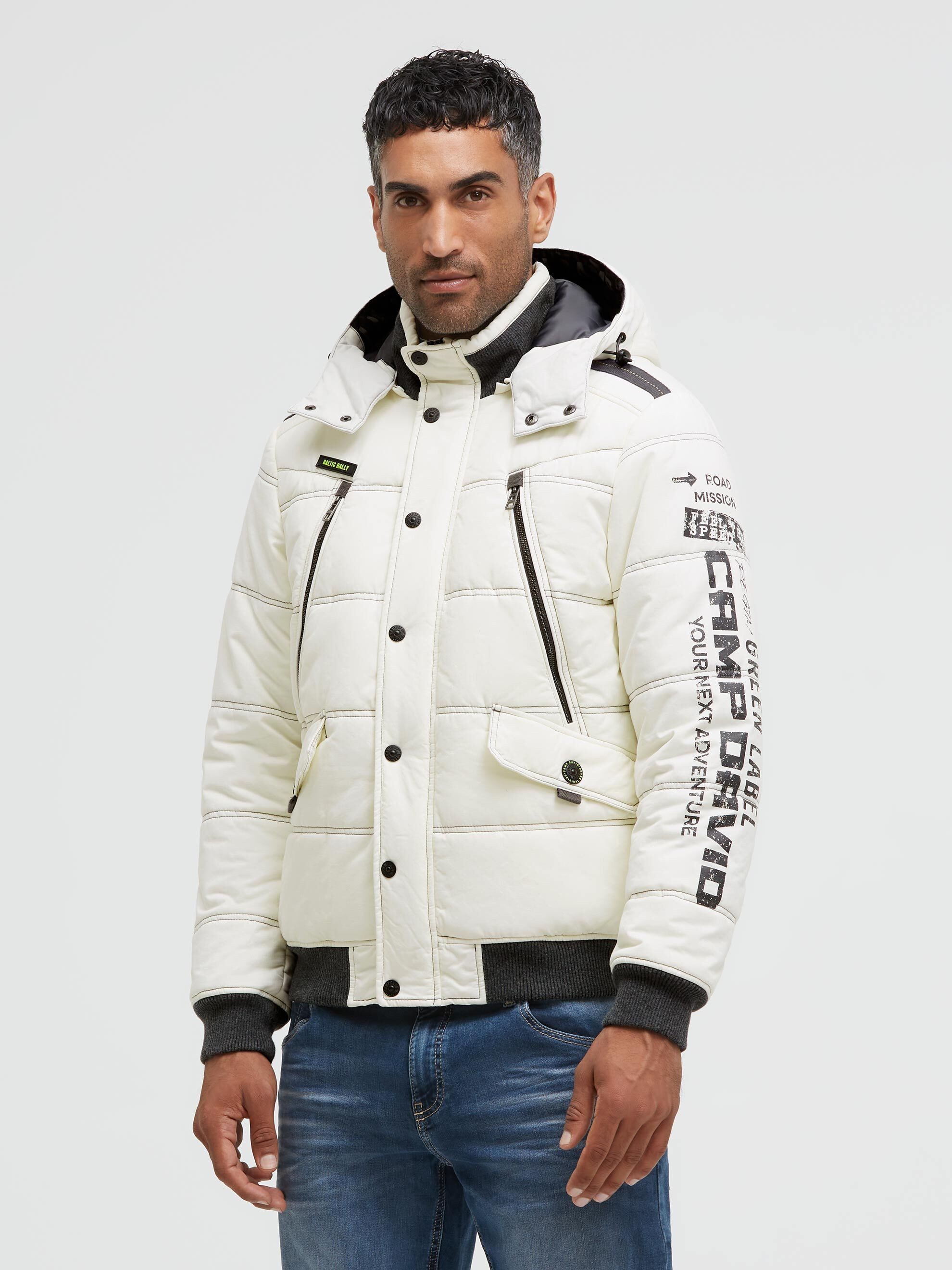 CAMP DAVID Winterjacke mit Brusttaschen