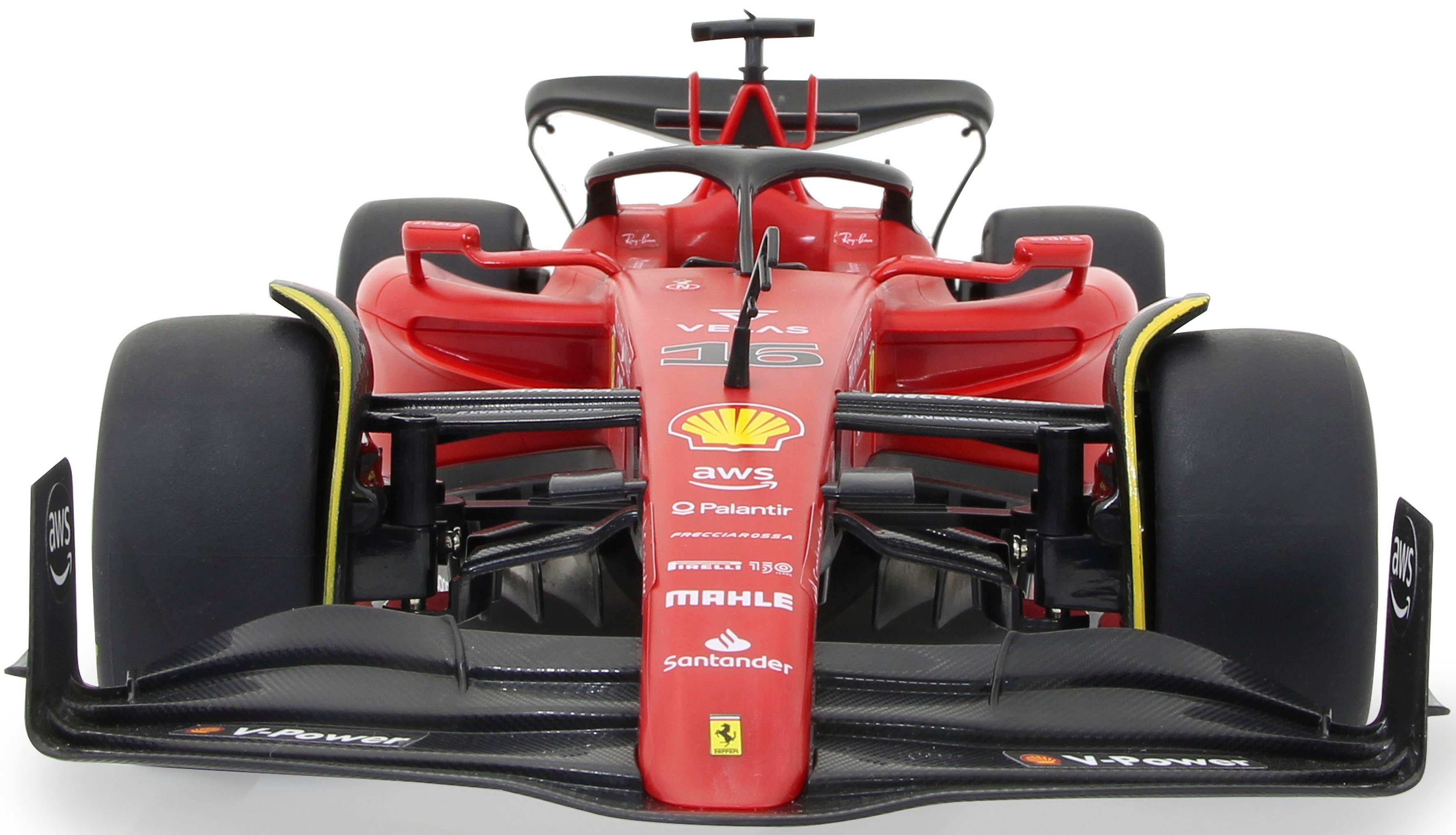 Jamara RC car Deluxe Cars, Deluxe Cars, Ferrari F1-75 1:12, red - 2.4 GHz