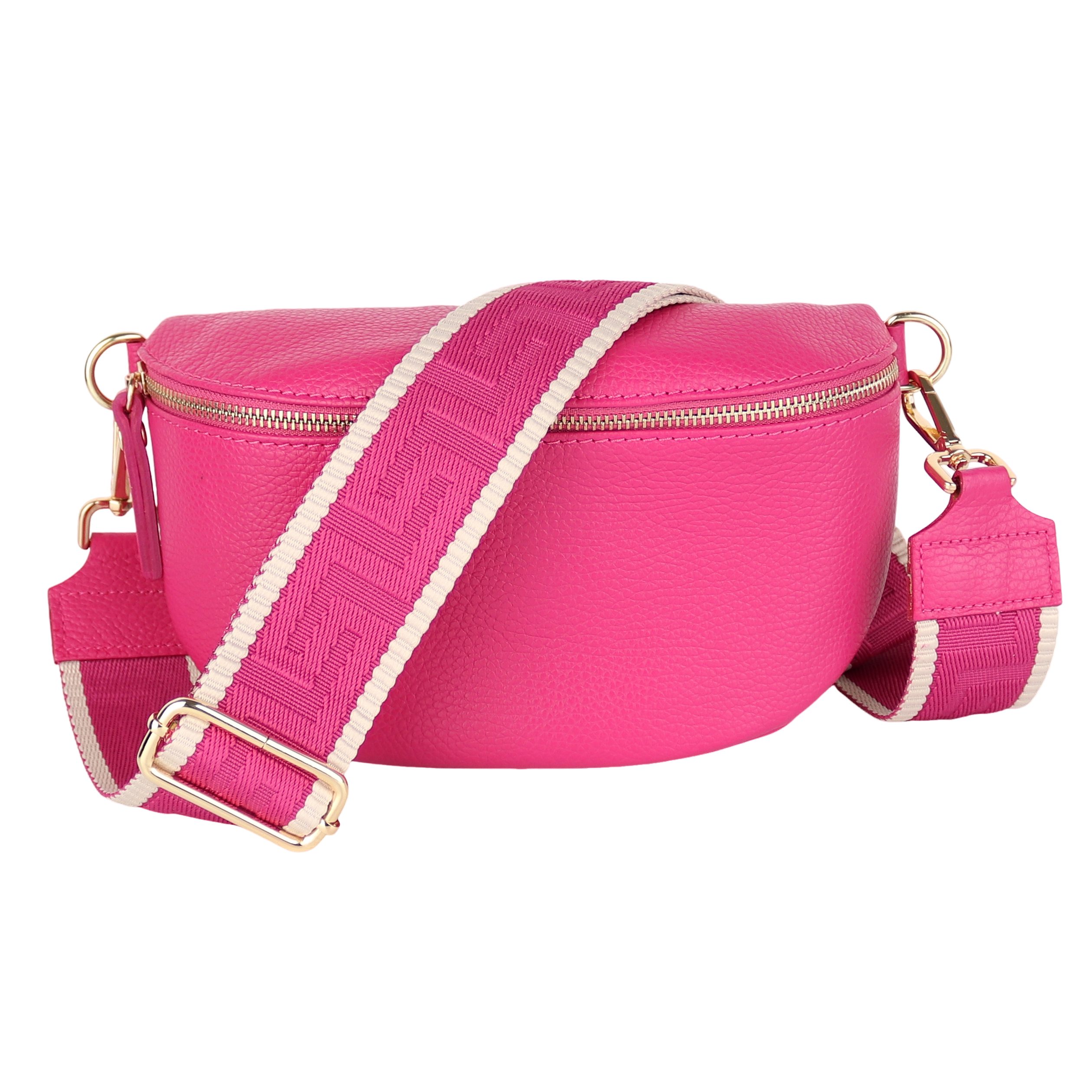 MIRROSI Bauchtasche mit GOLDENER Reißverschluss Damen, günstig online kaufen