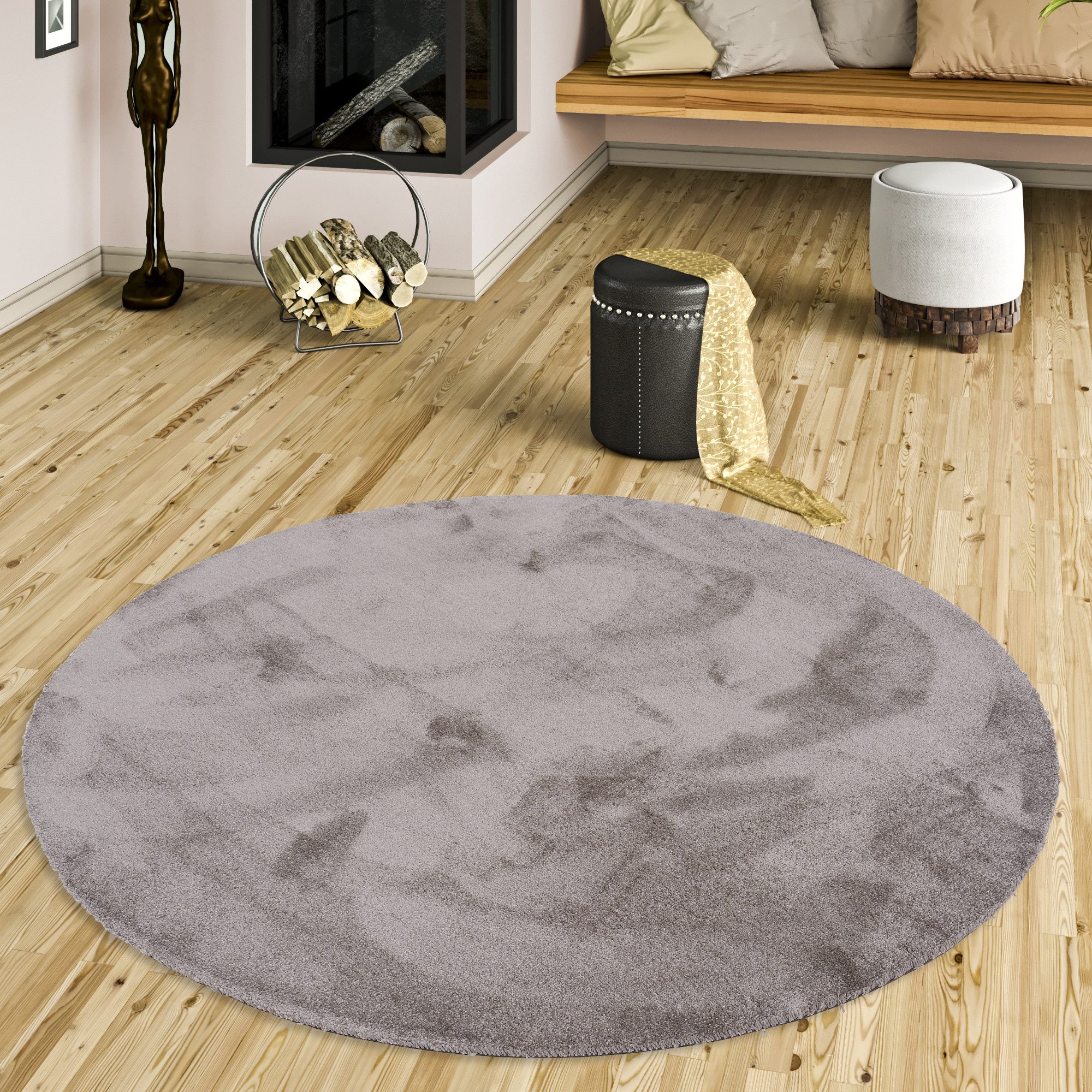 Snapstyle Hochflor-Teppich Super Soft Hochflorteppich Livorno günstig online kaufen