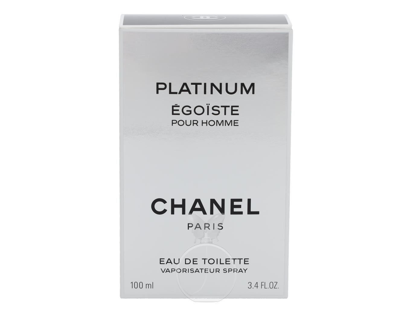 de ml, de 1-tlg. Chanel 100 Eau Toilette Toilette Platinum Eau CHANEL Egoiste