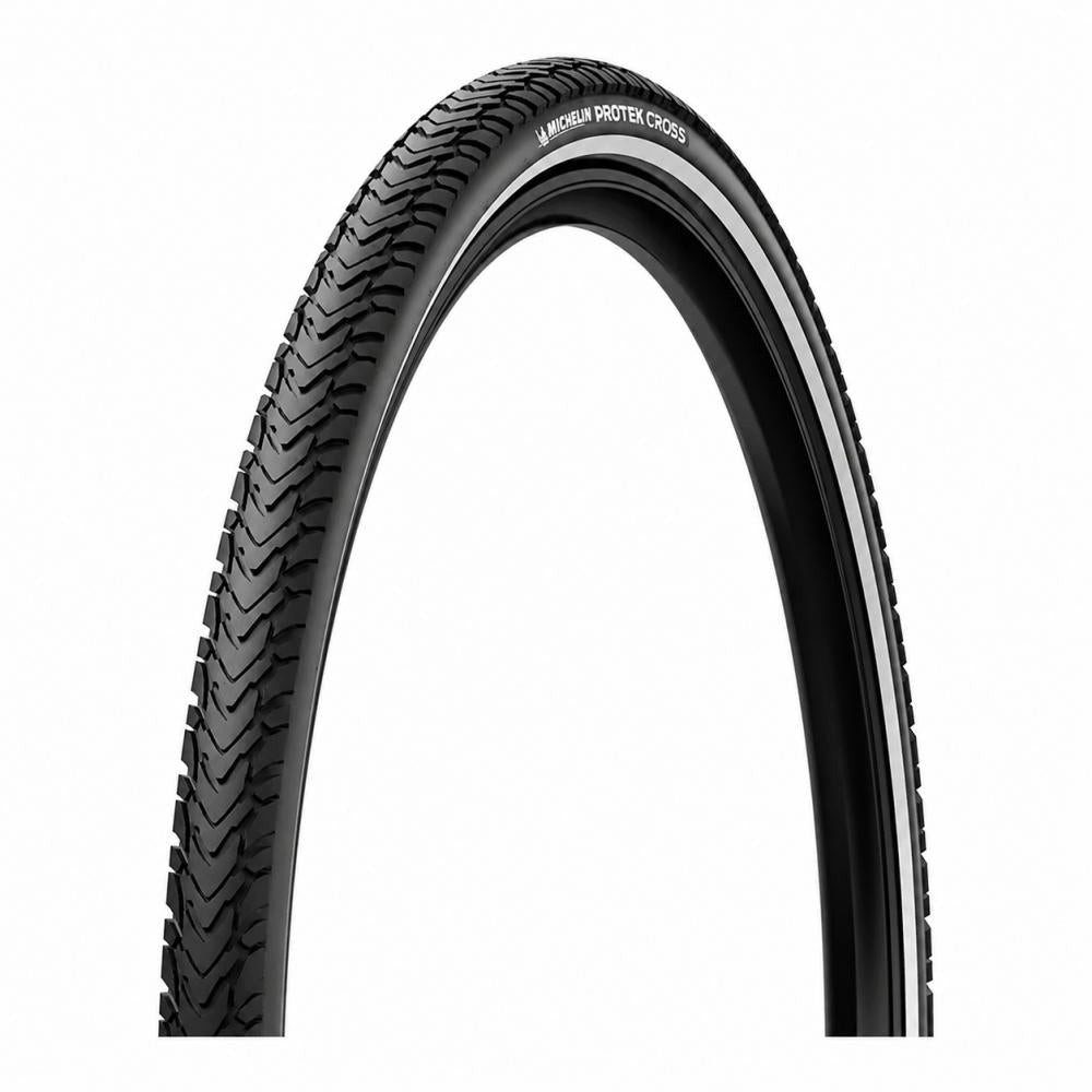 Michelin Fahrradreifen Michelin Protek Cross 42-622 Drahtreifen schwarz Reflex