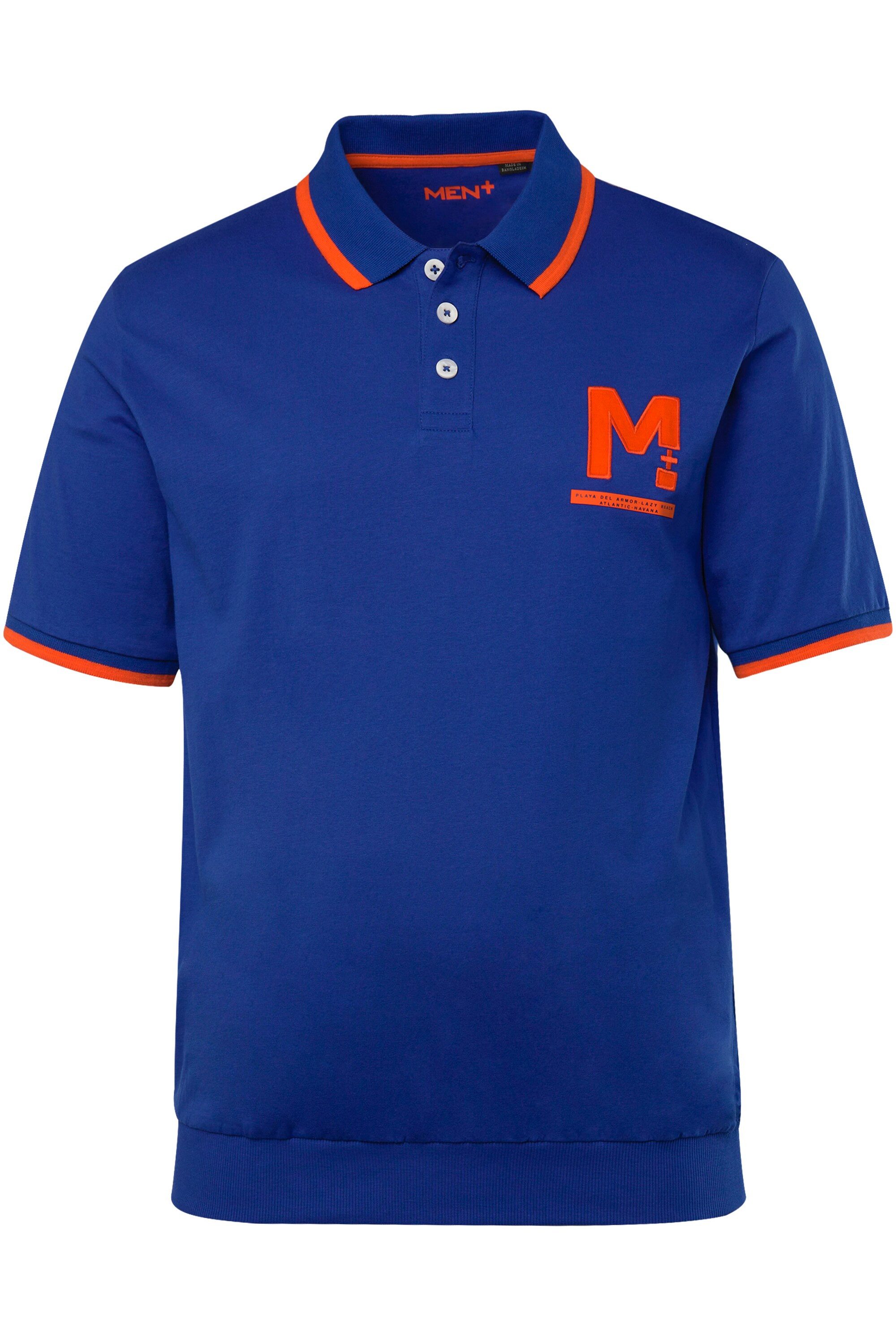 Men Plus Poloshirt Poloshirt Halbarm Bauchfit günstig online kaufen