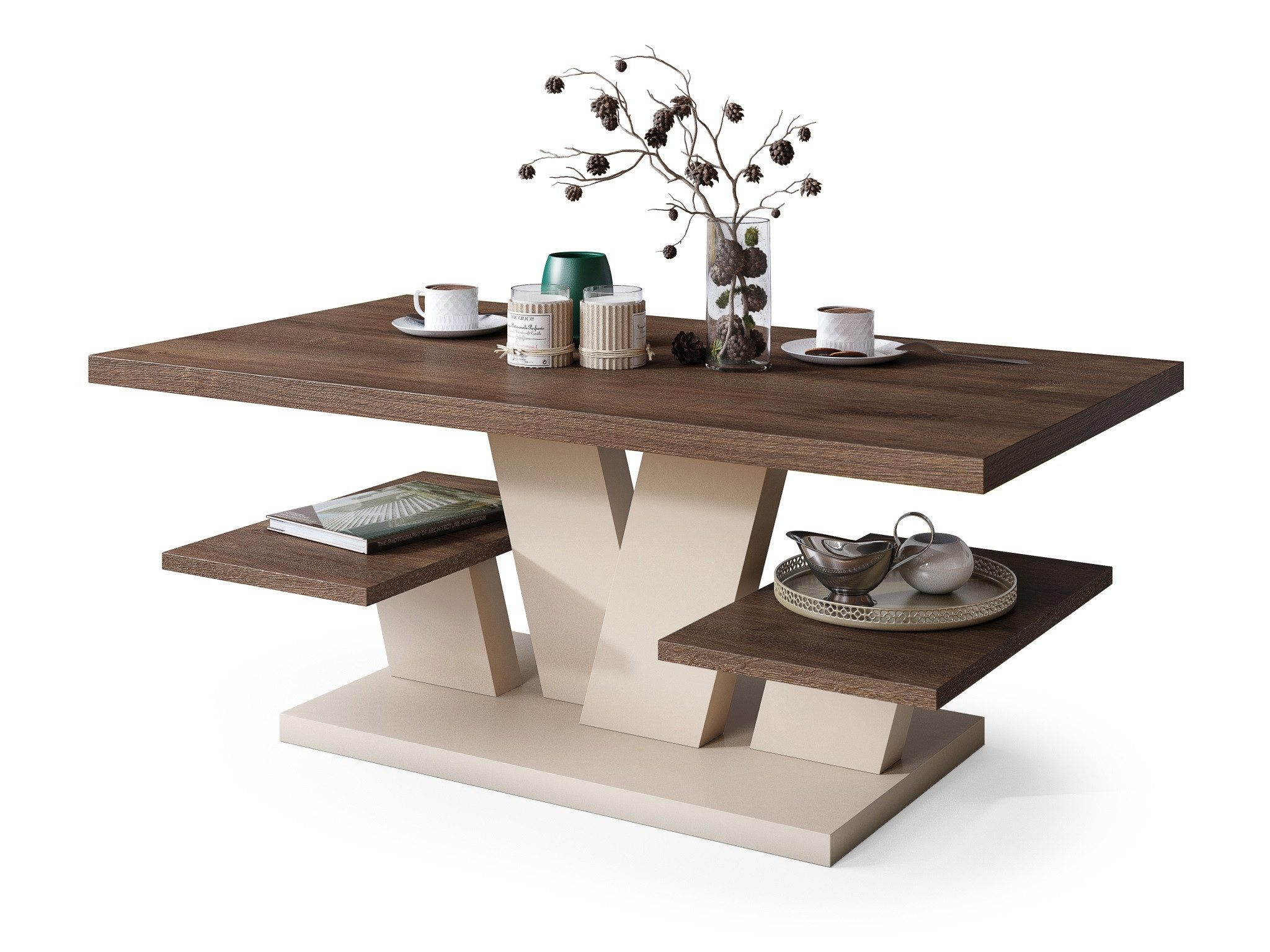 designimpex Couchtisch Design Viva Tisch Wohnzimmertisch günstig online kaufen