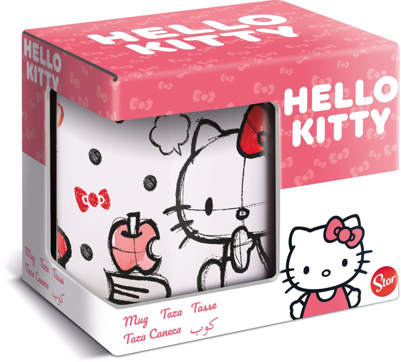 Stor Tasse Sanrio Tasse Hello Kitty 325 ml