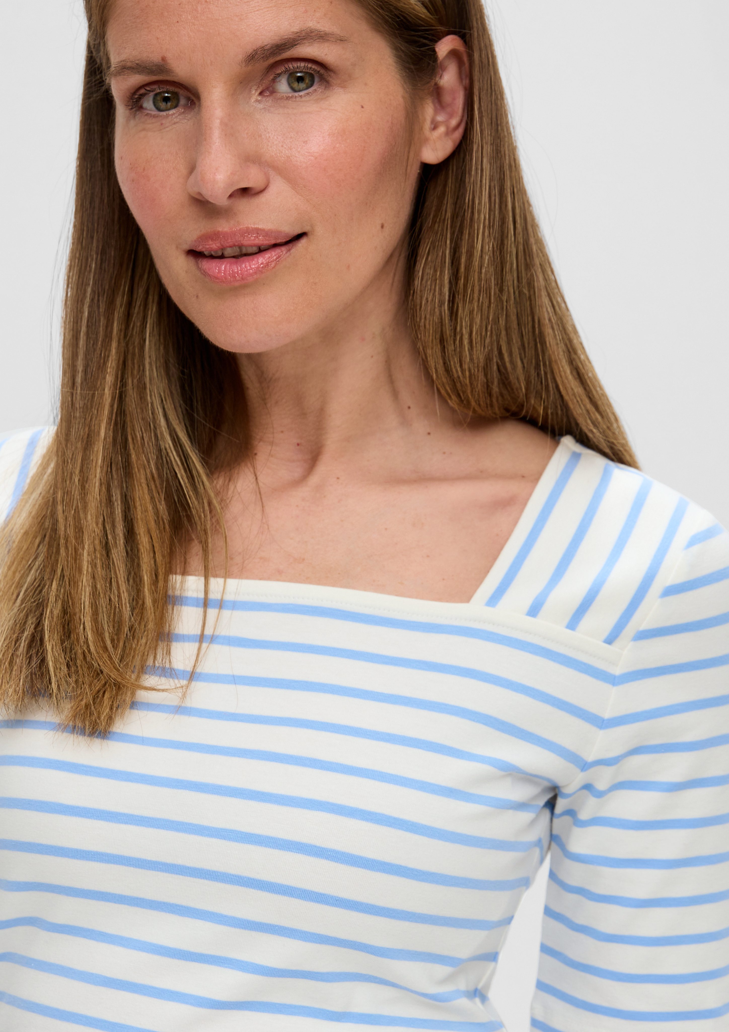 s.Oliver BLACK LABEL Kurzarmshirt T-Shirt mit günstig online kaufen