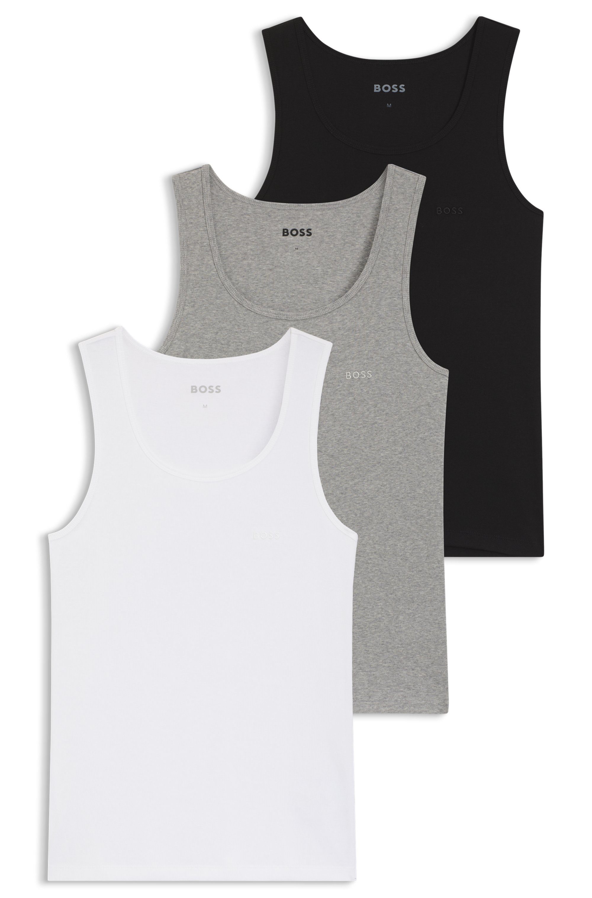 Tanktop 3P RibClassic BOSS ONE