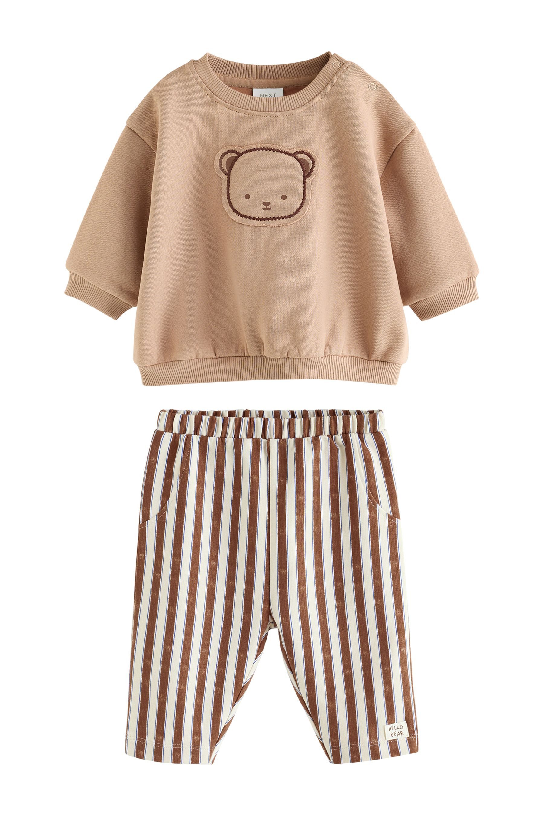 Next Top & Hose Babyset aus Sweatshirt und Hose (2-tlg)