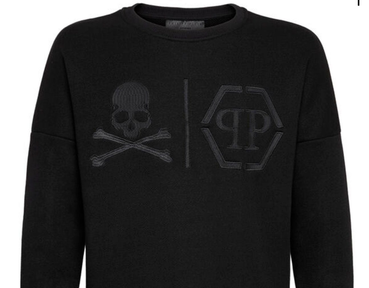 PHILIPP PLEIN Strickpullover PHILIPP PLEIN HOMME SKULL STATEMENT SWEATSHIRT PULLOVER PULLI SWEATER