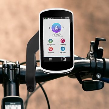 kwmobile Fahrrad Halterung kompatibel mit Bryton Rider - GPS Fahrradhalterung Halterung, (1-tlg., IM SICHTFELD: Der Fahrradlenker Halter für Deinen Bike Computer)