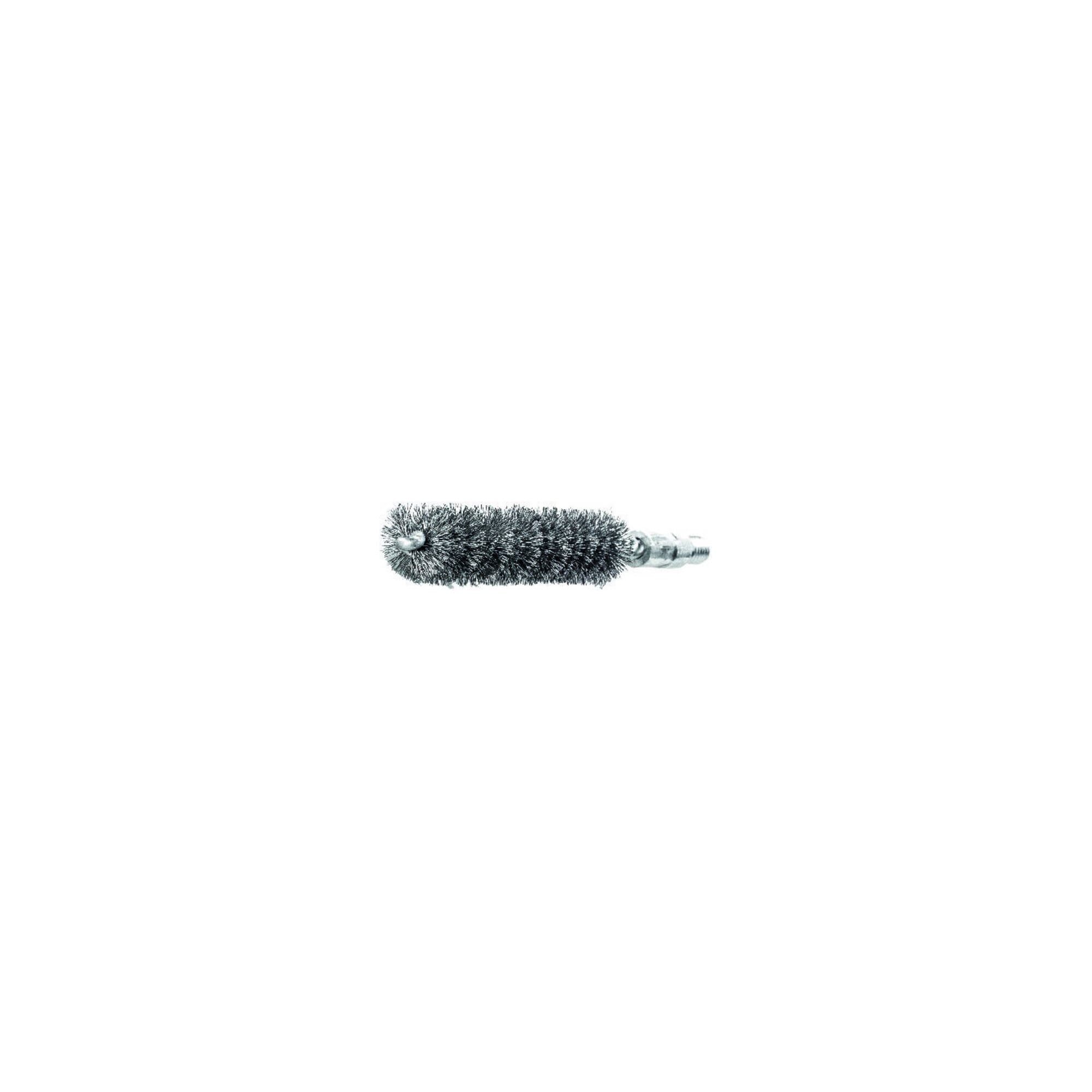Lessmann Drahtbürste Rohrbürste L.115mm D.18mm Stahldraht gewellt Besatz-L.80mm LESSMANN