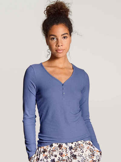 CALIDA Damen Langarm-Shirt Favourites Trend 2 NEU & OVP 