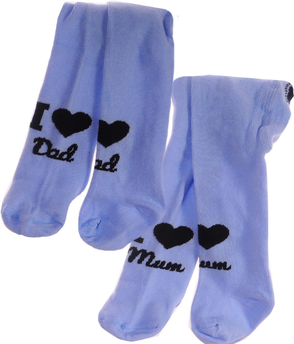 Strumpfhose Baby Strumpfhosen 2er Pack Strumpfhose in Blau